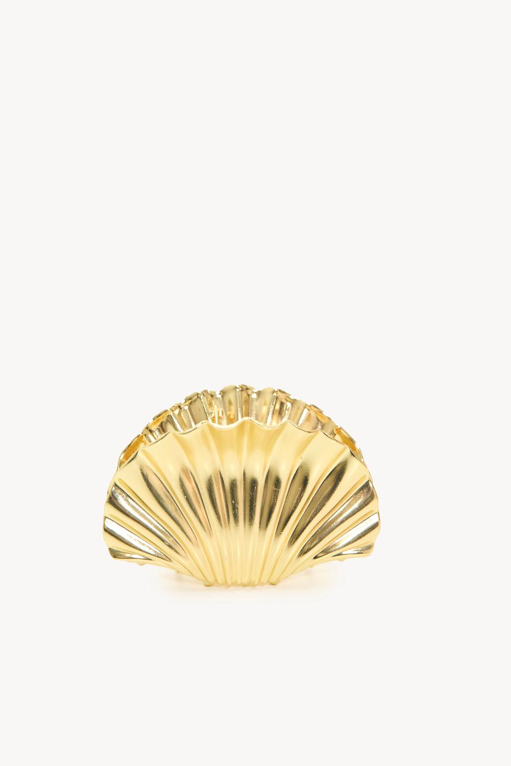 Golden hair clip
