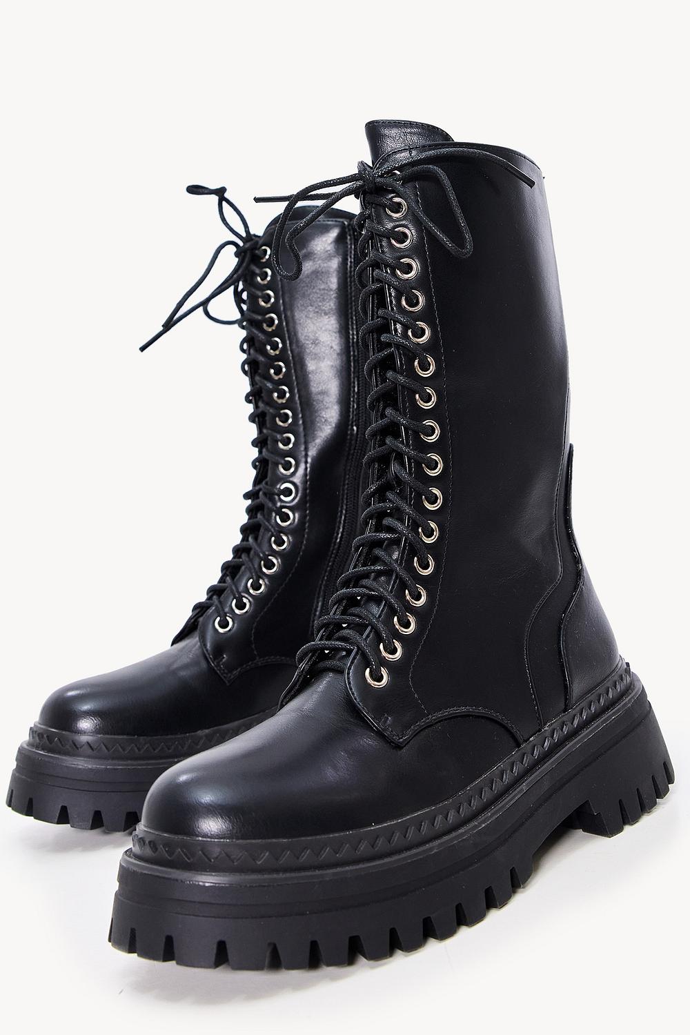 Black boots