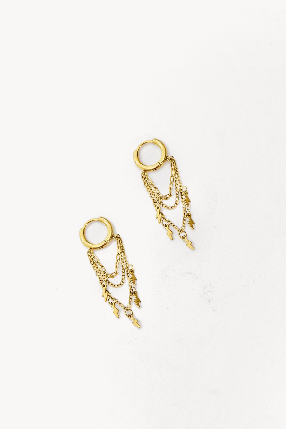 Boucles d'oreilles en or