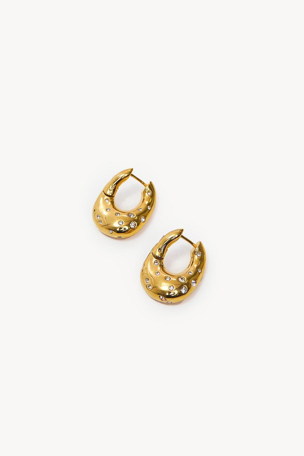 Boucles d'oreilles en or