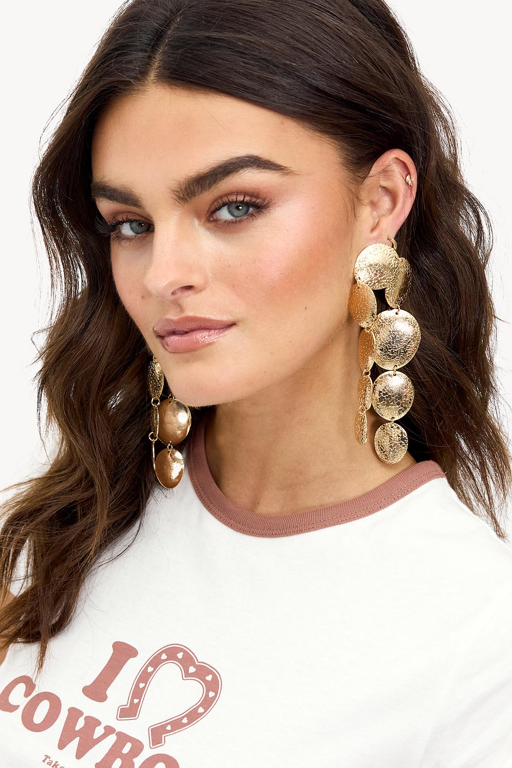 Golden earrings