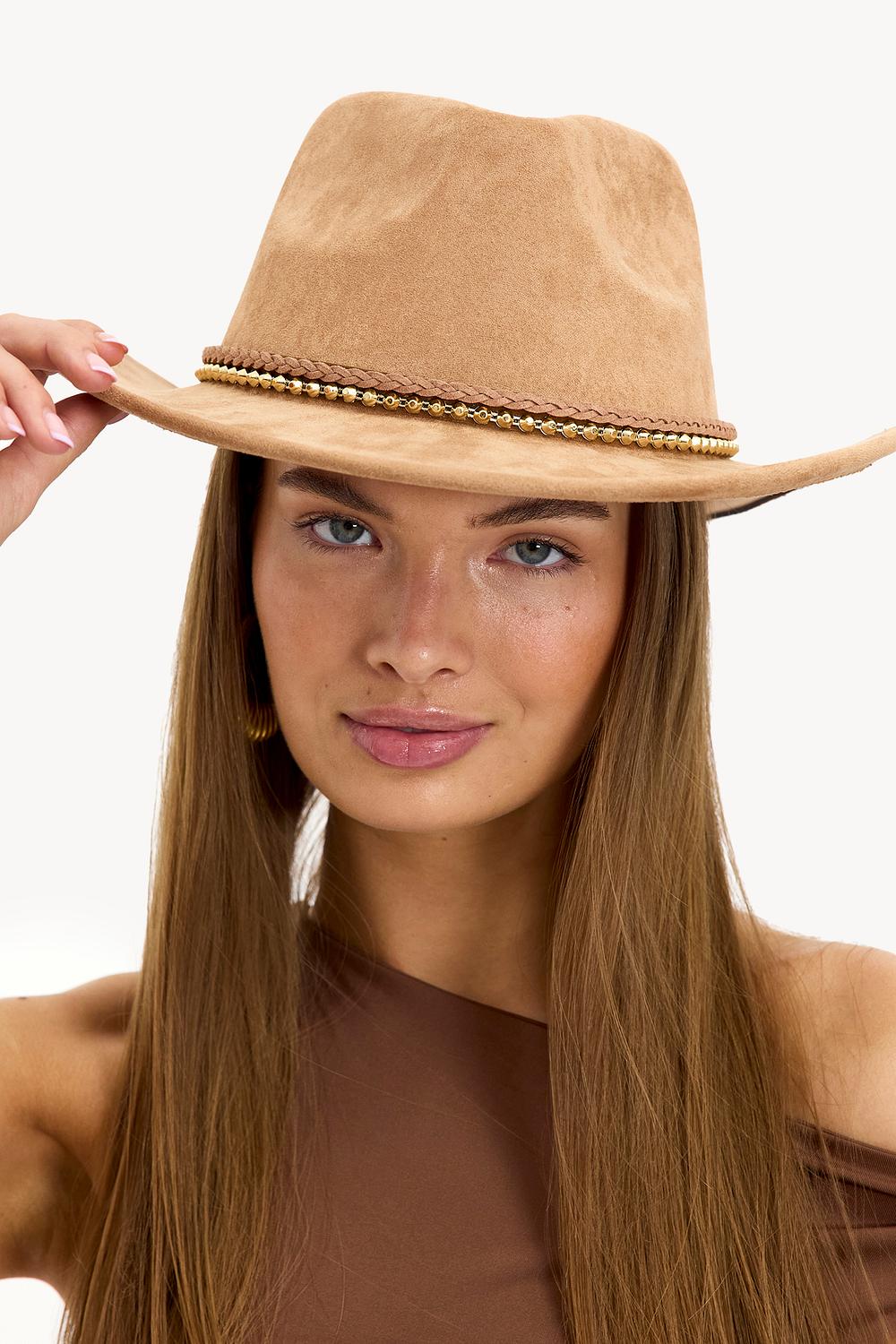 Chapeau marron