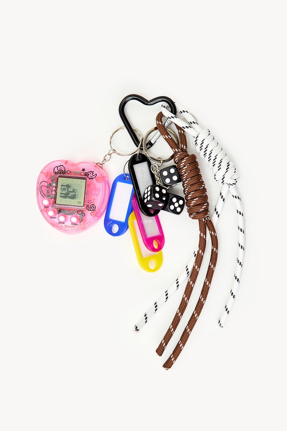 Porte-clés avec tamagotchi
