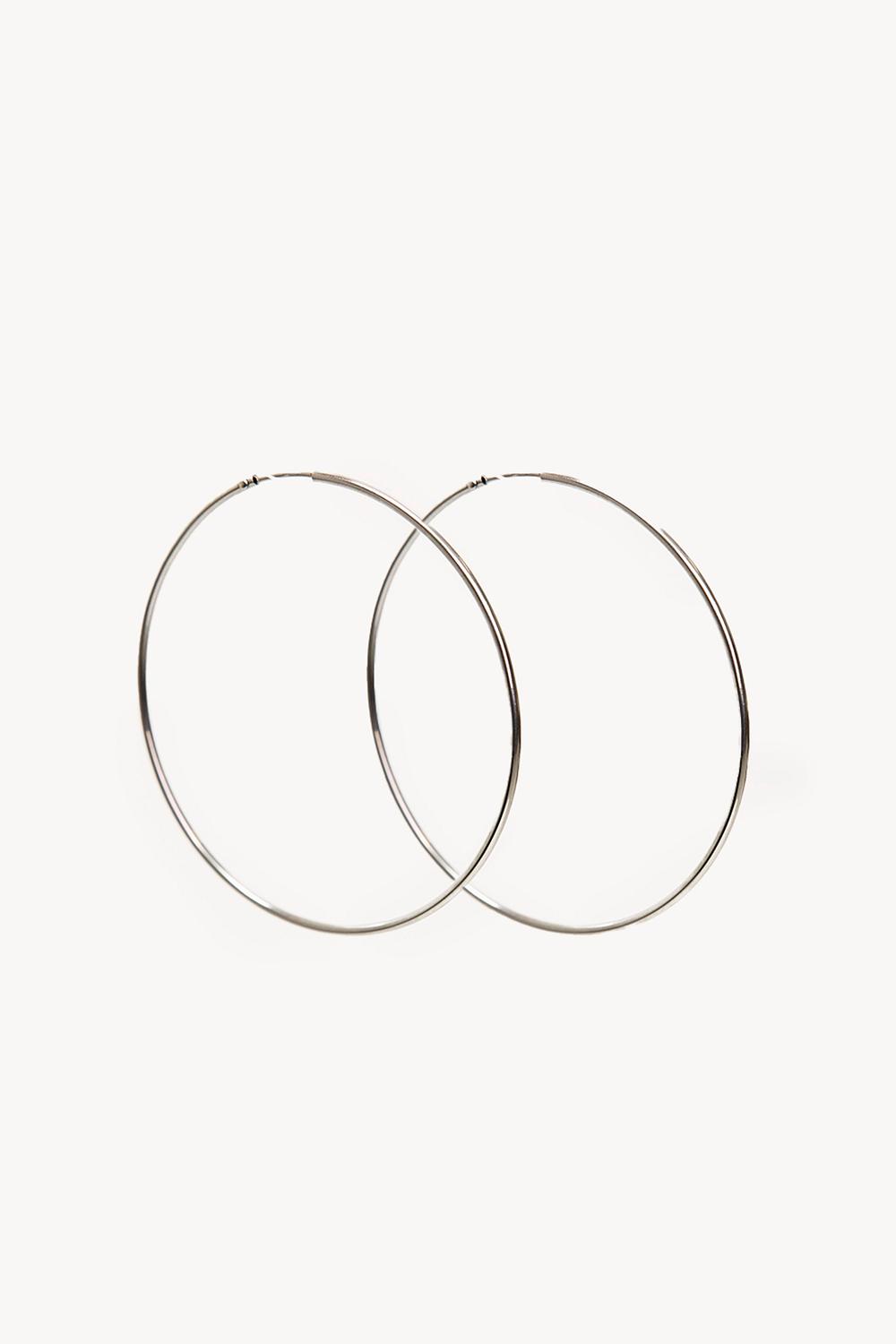 Silver earrings