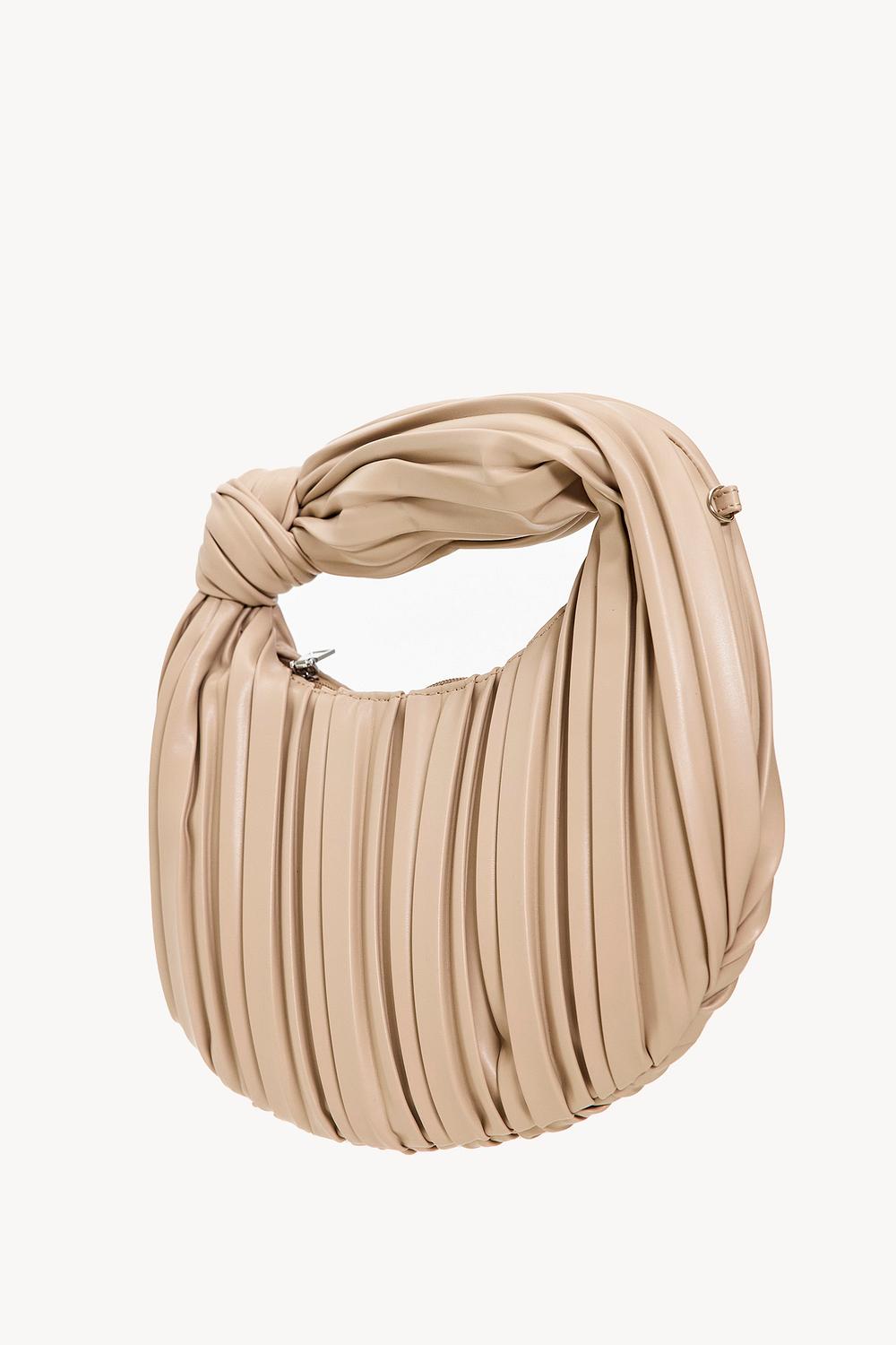 Beige tas
