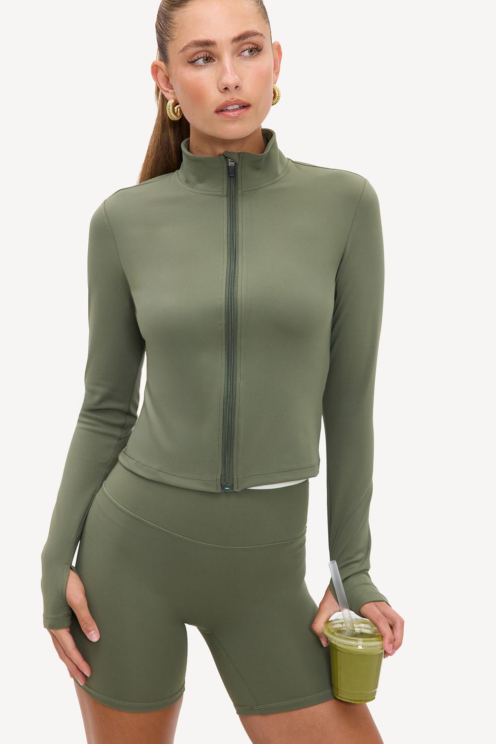 Chaqueta deportiva caqui
