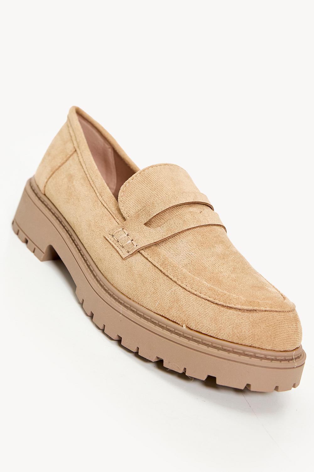 Mocassins beiges