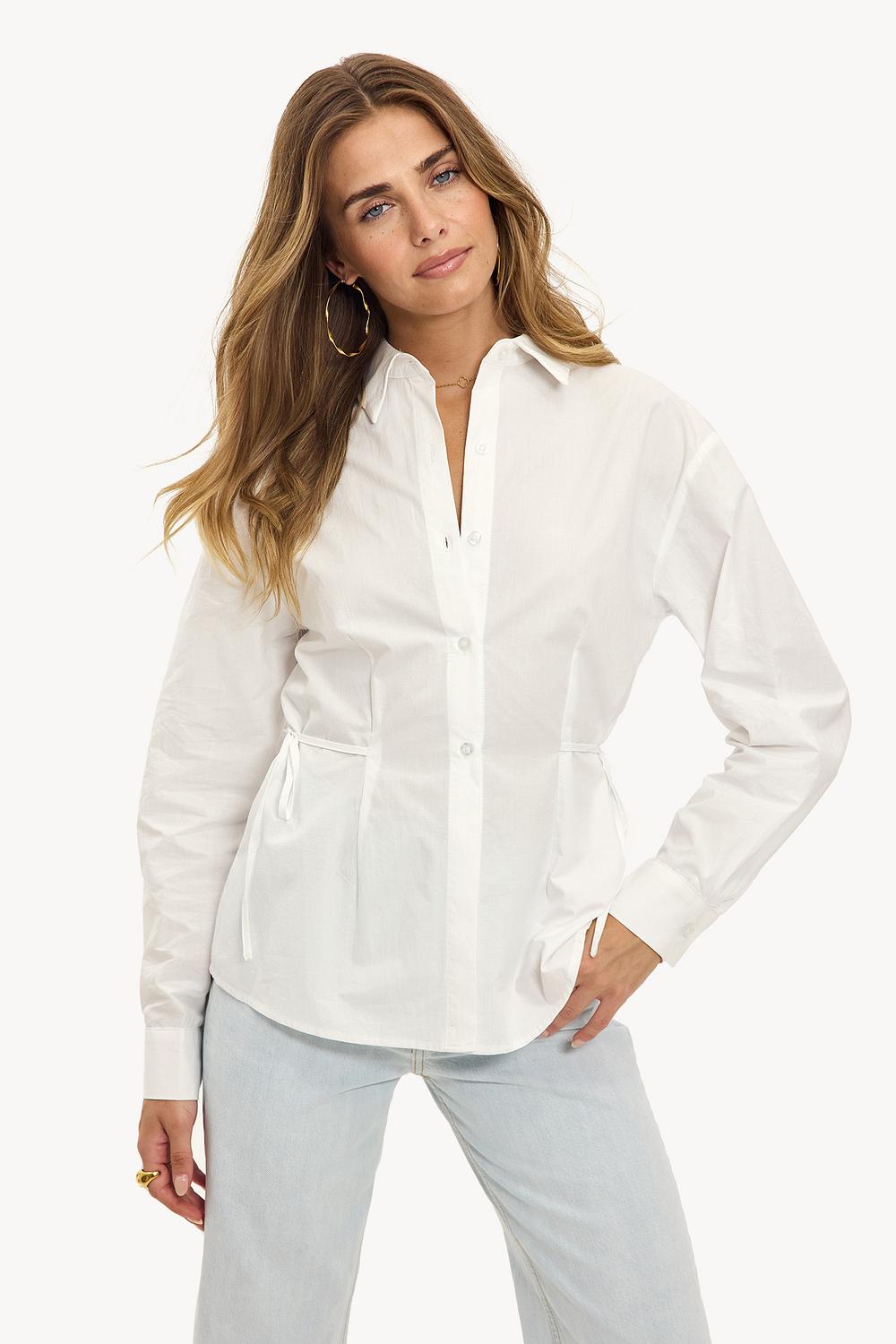 Witte blouse