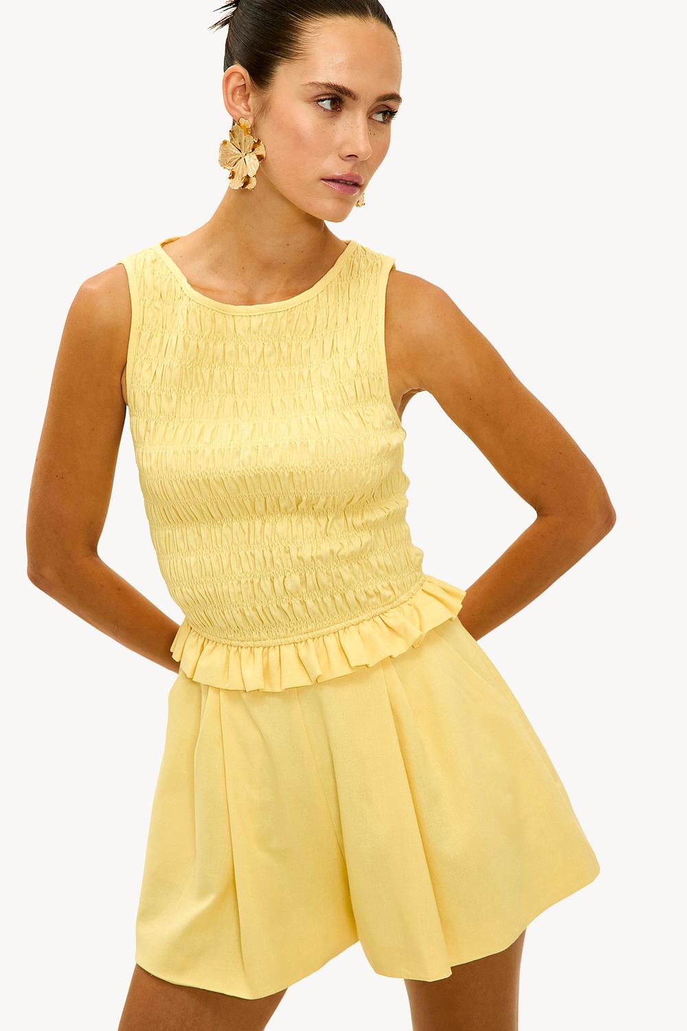 Gele playsuit