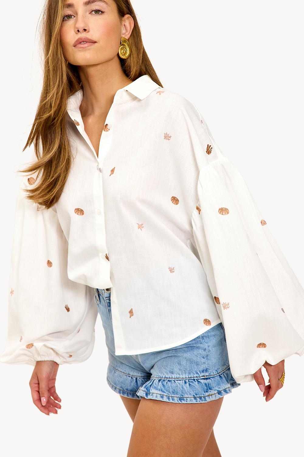 Offwhite blouse