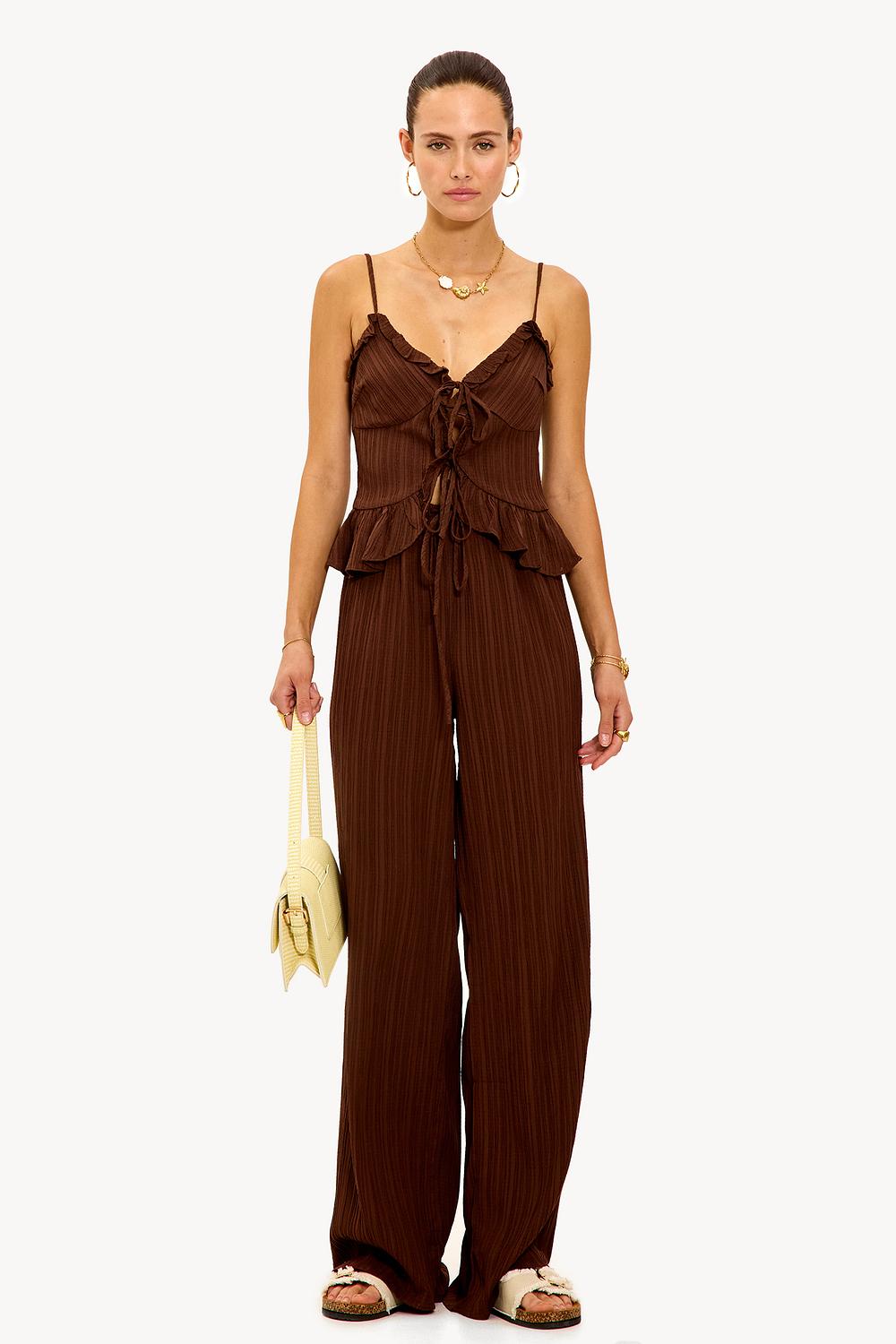 Pantalones marrones