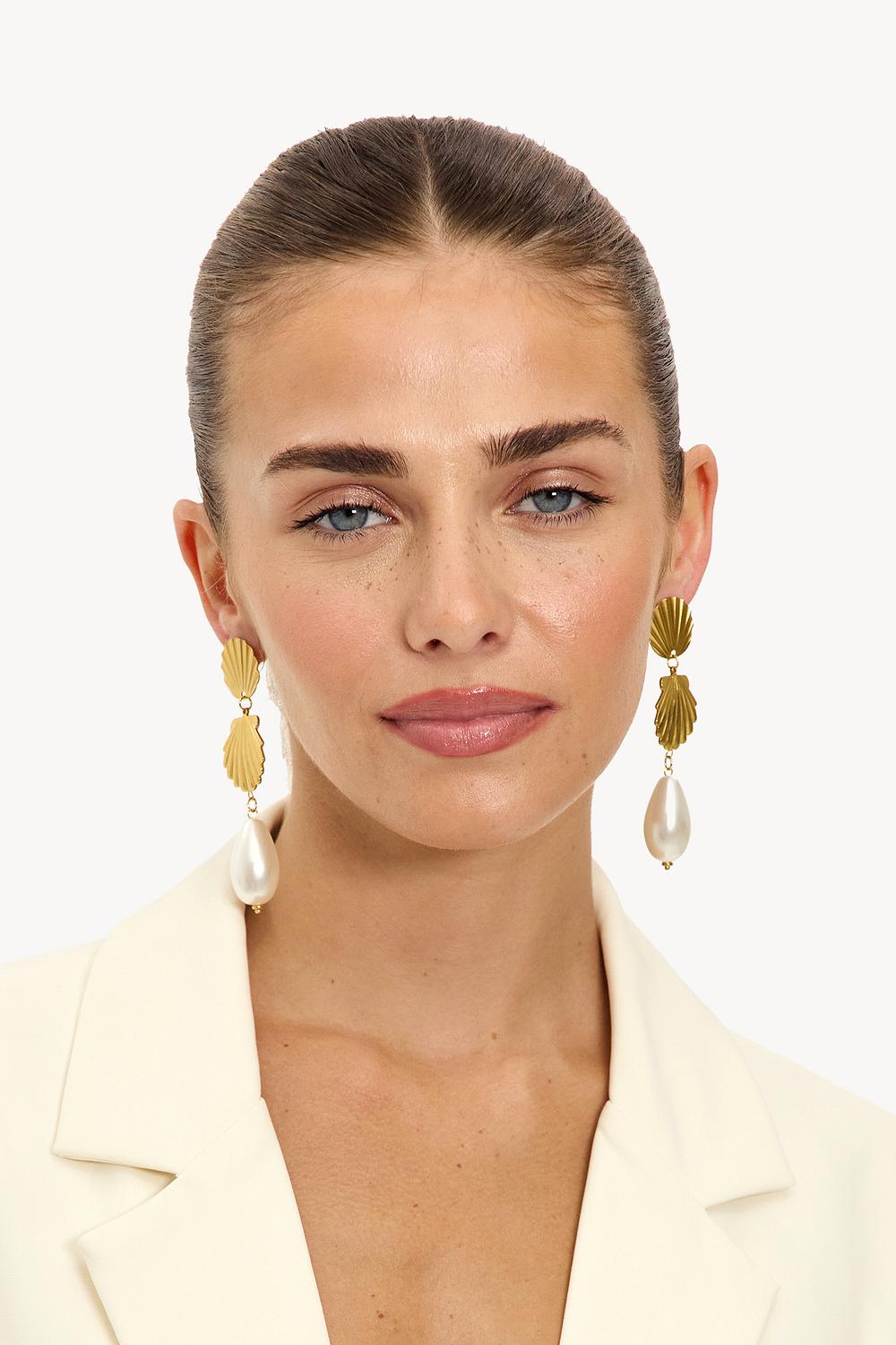 Boucles d'oreilles or