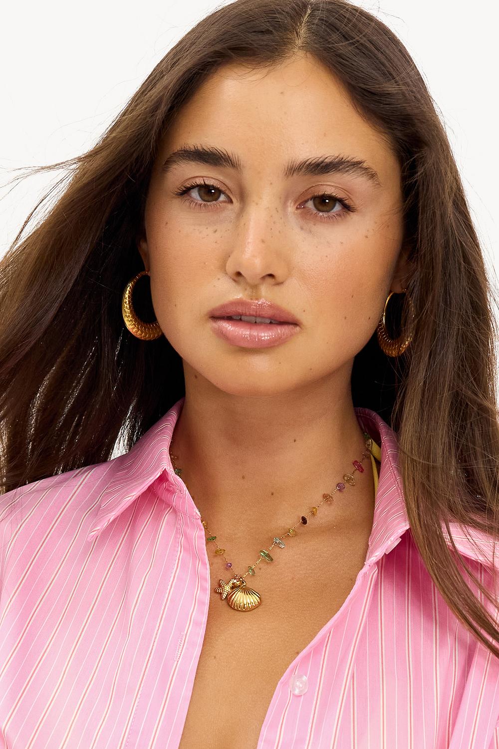 Gold necklace