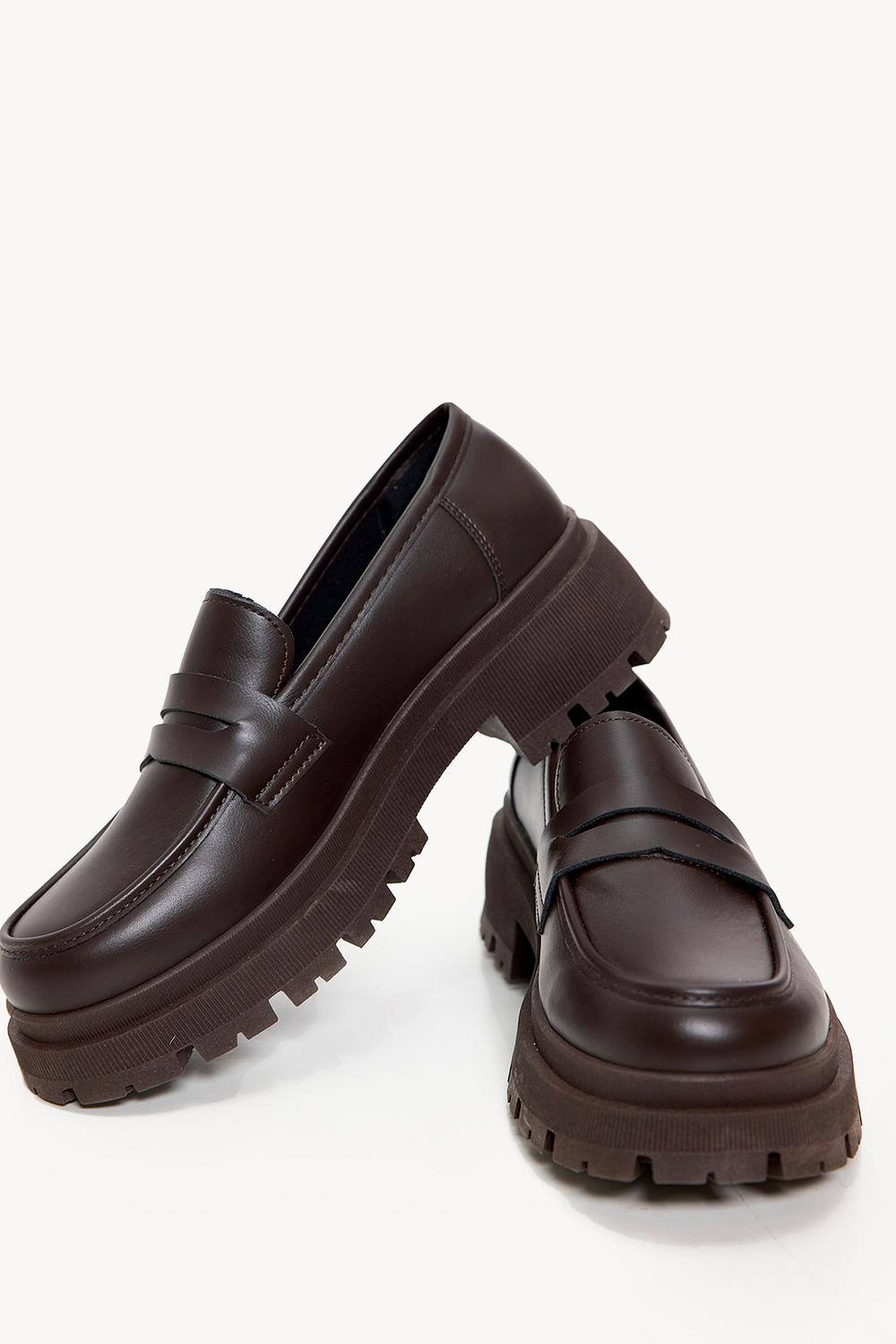 Mocassins marrons