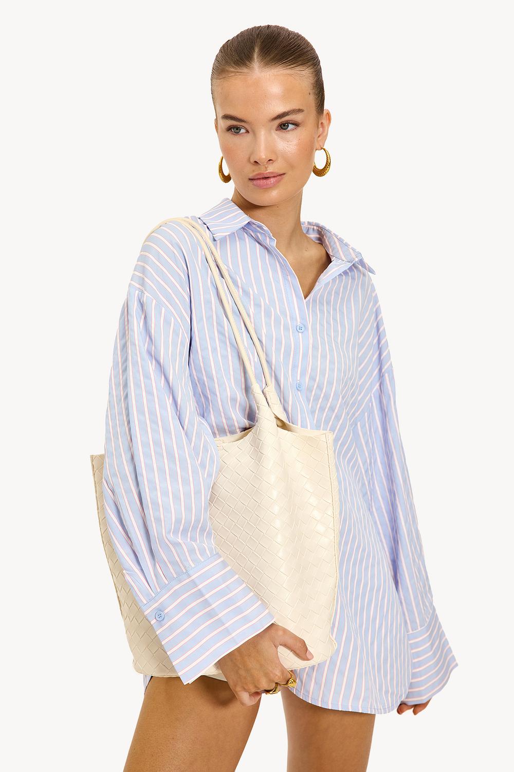 Sand-coloured bag