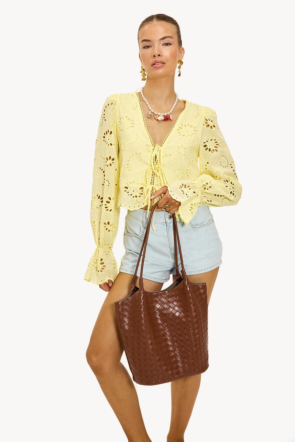 Bolso marrón