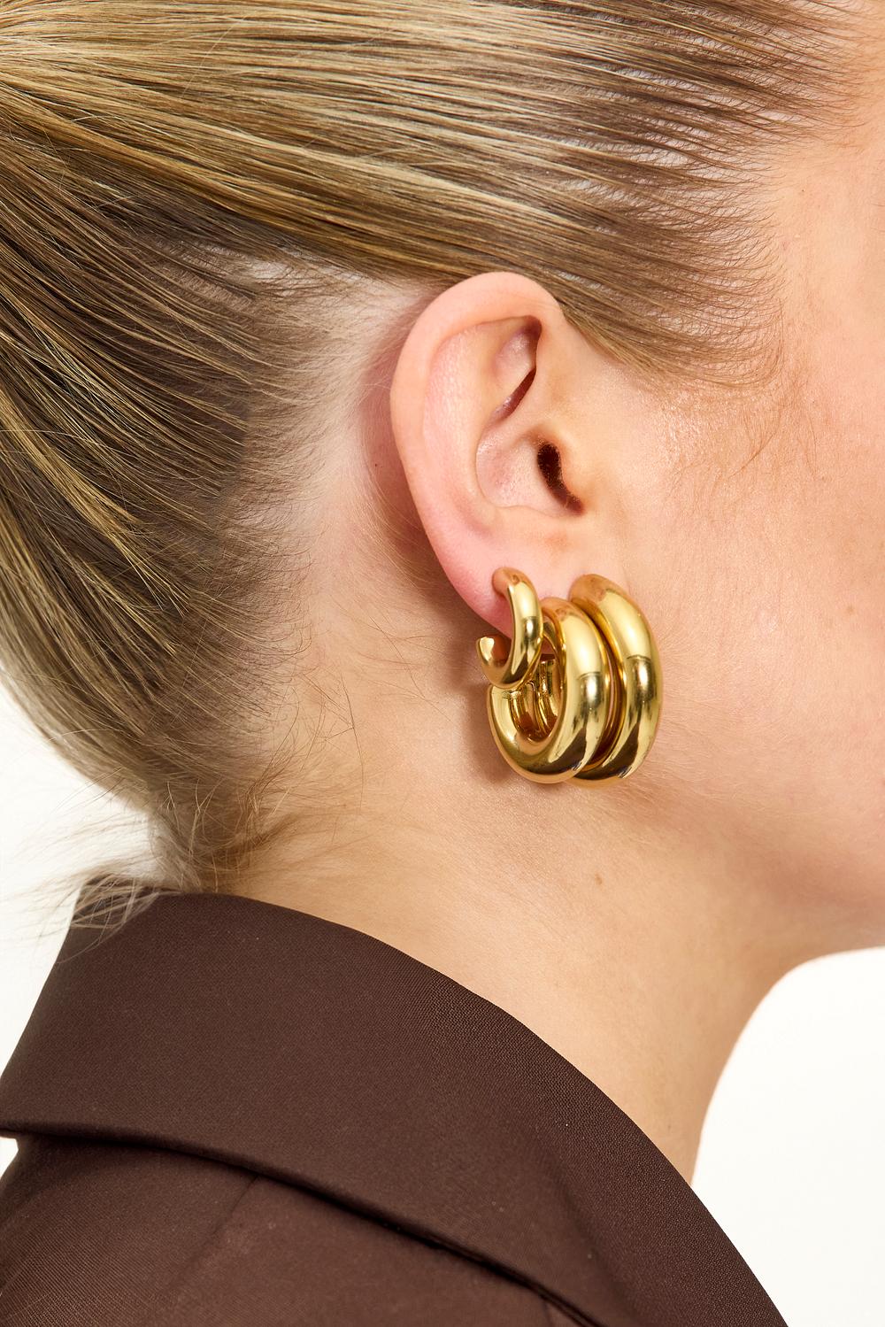 Pendientes dorados
