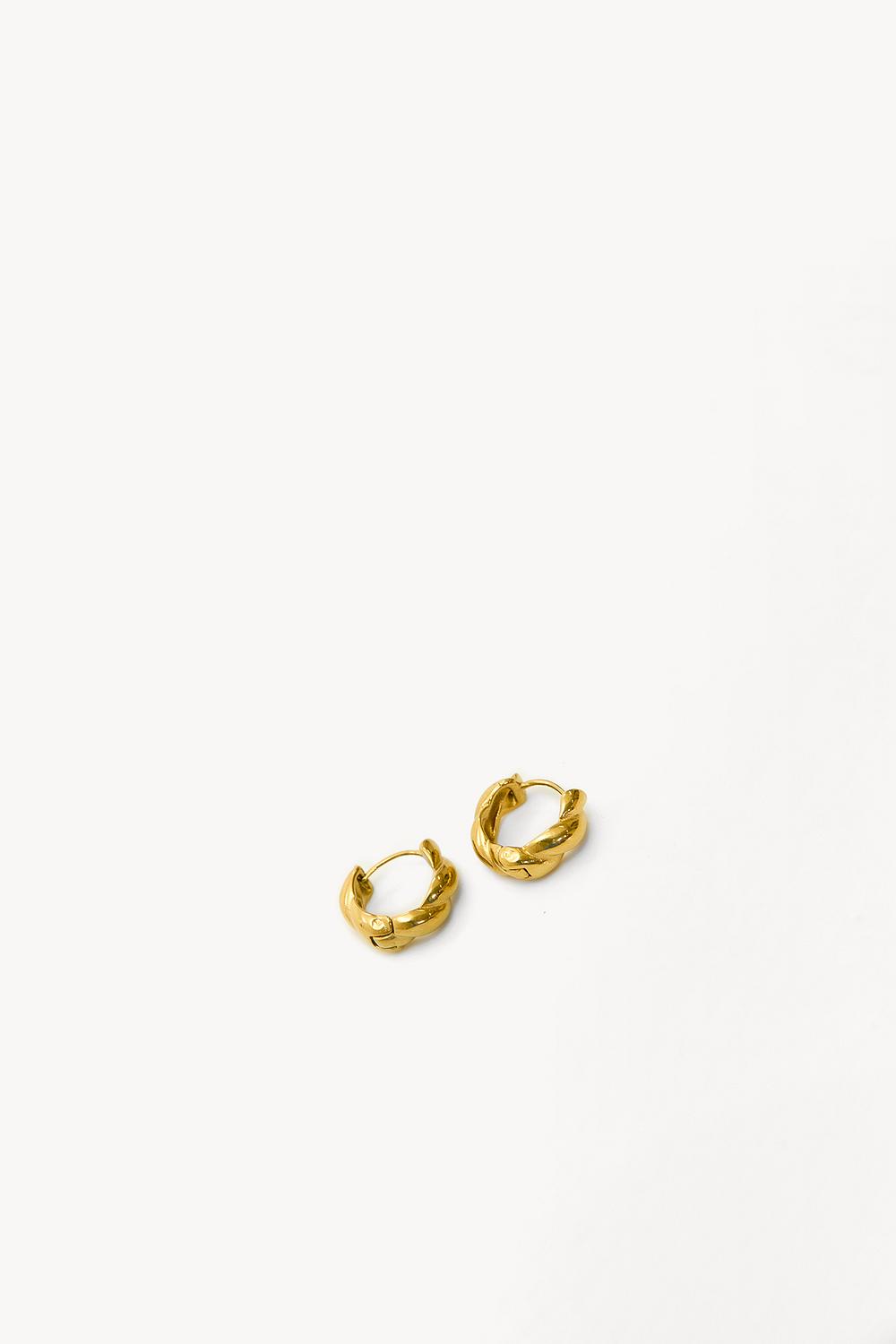 Boucles d'oreilles dorées