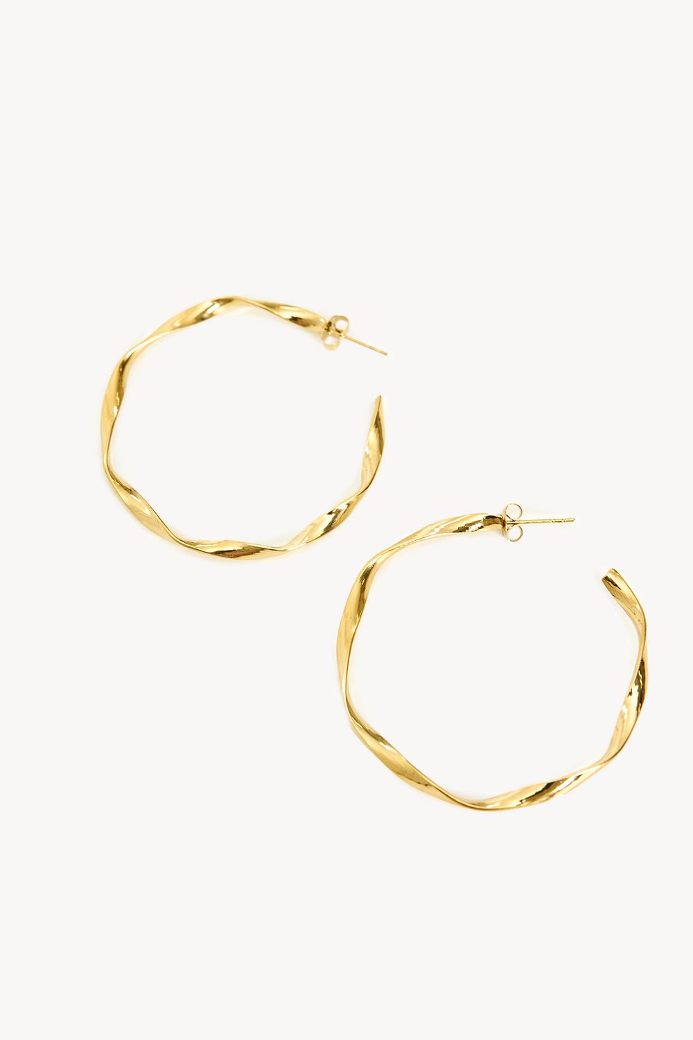 Golden earrings