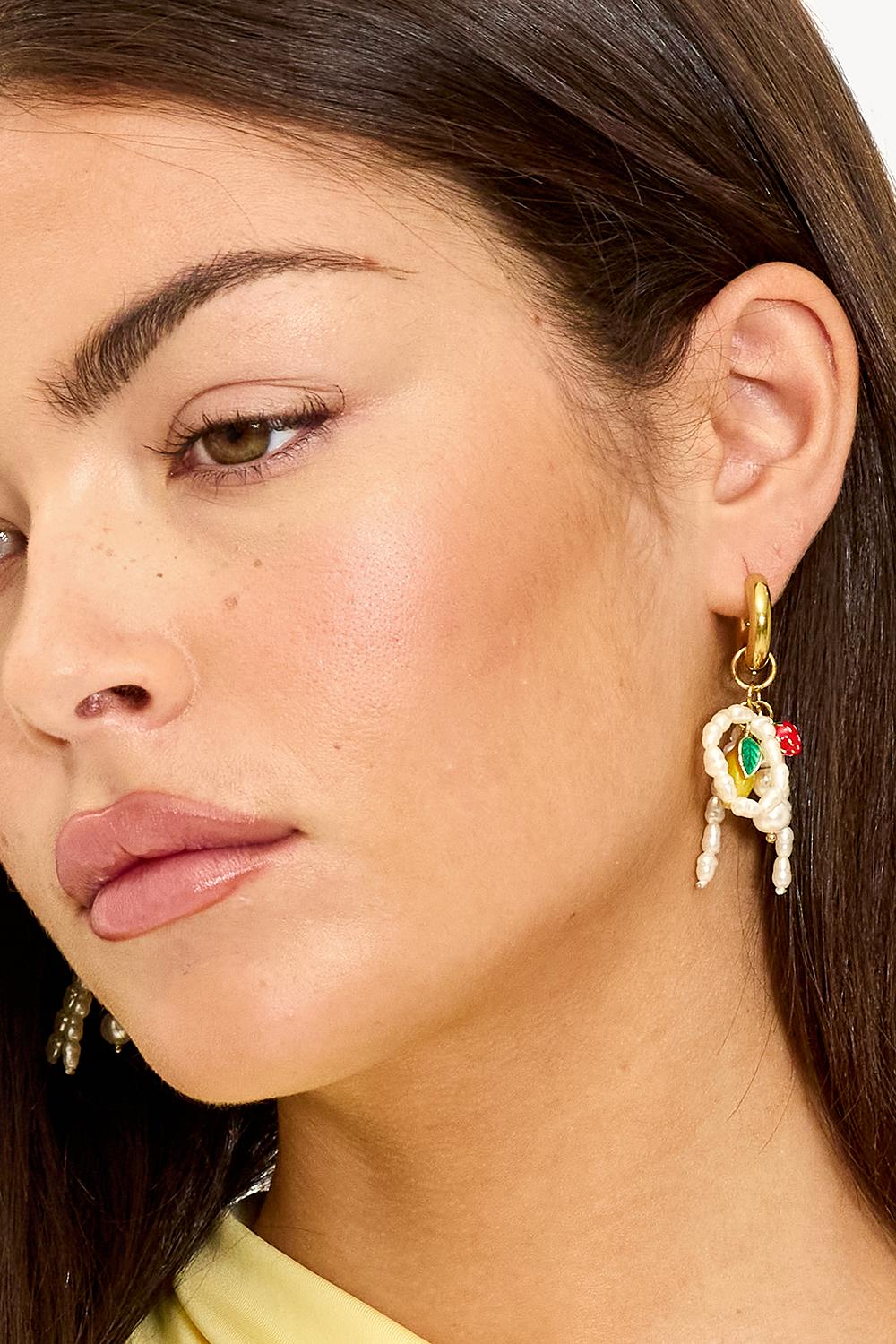 Golden earrings
