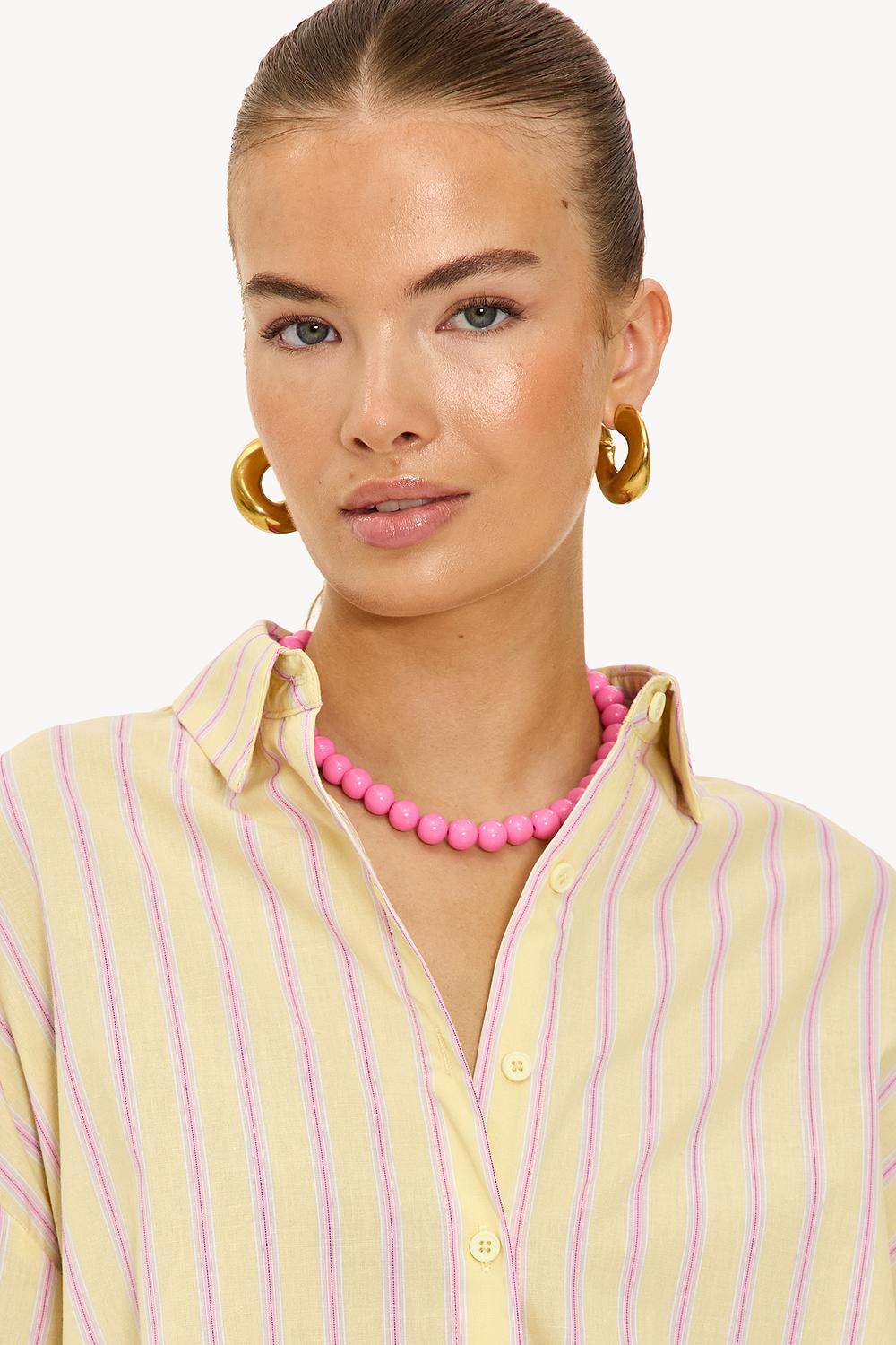 Pink necklace