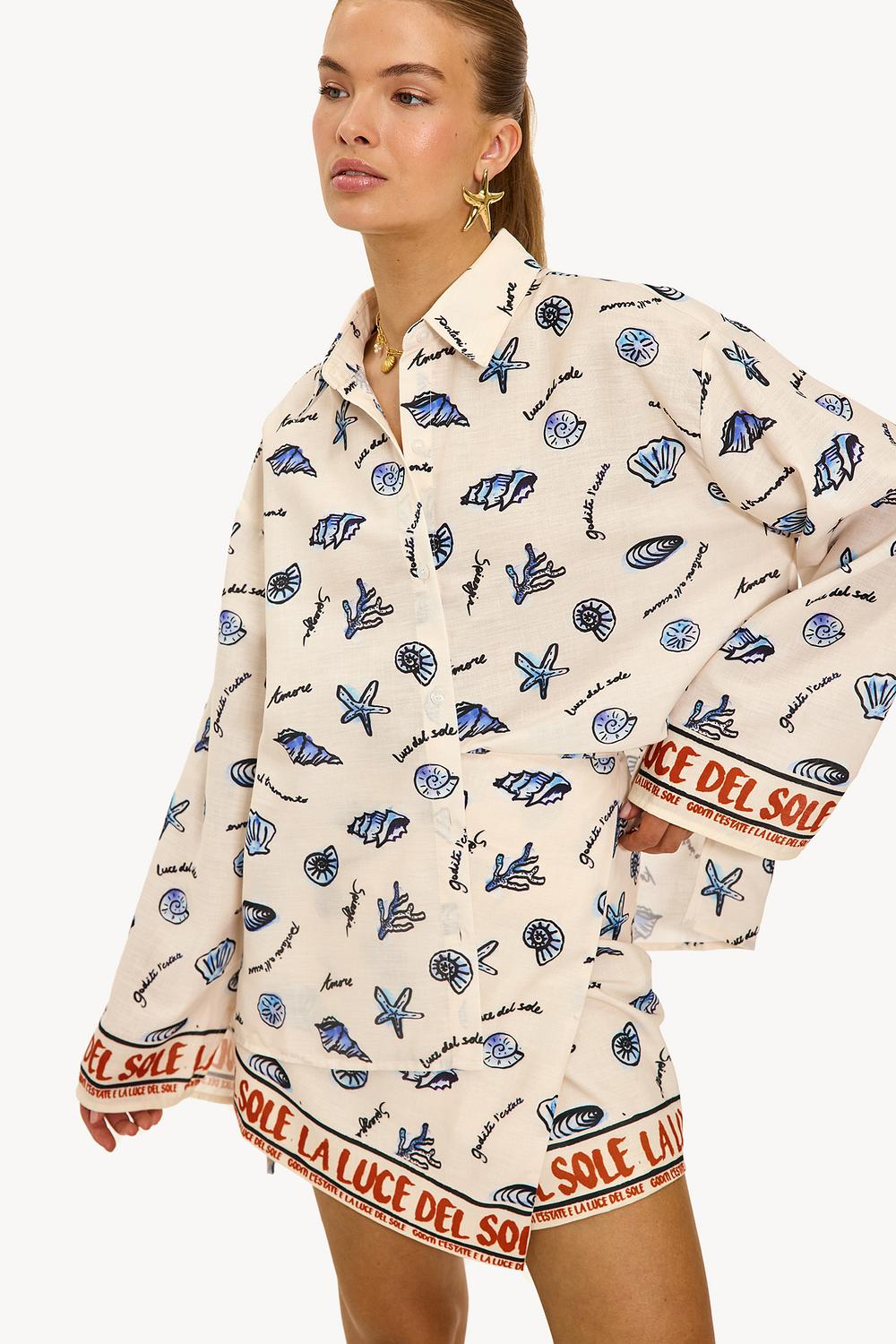 Blue blouse