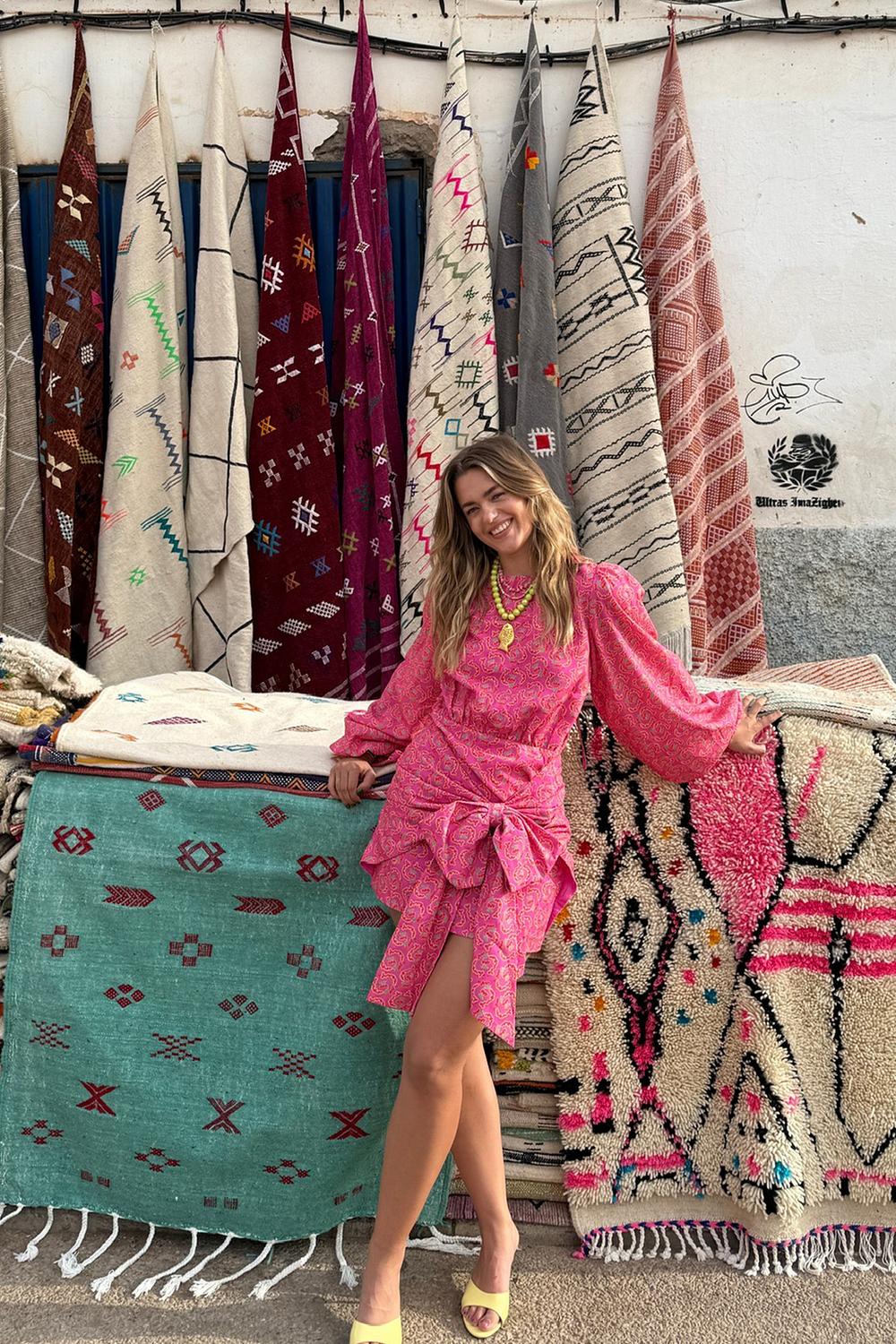 Pink dress