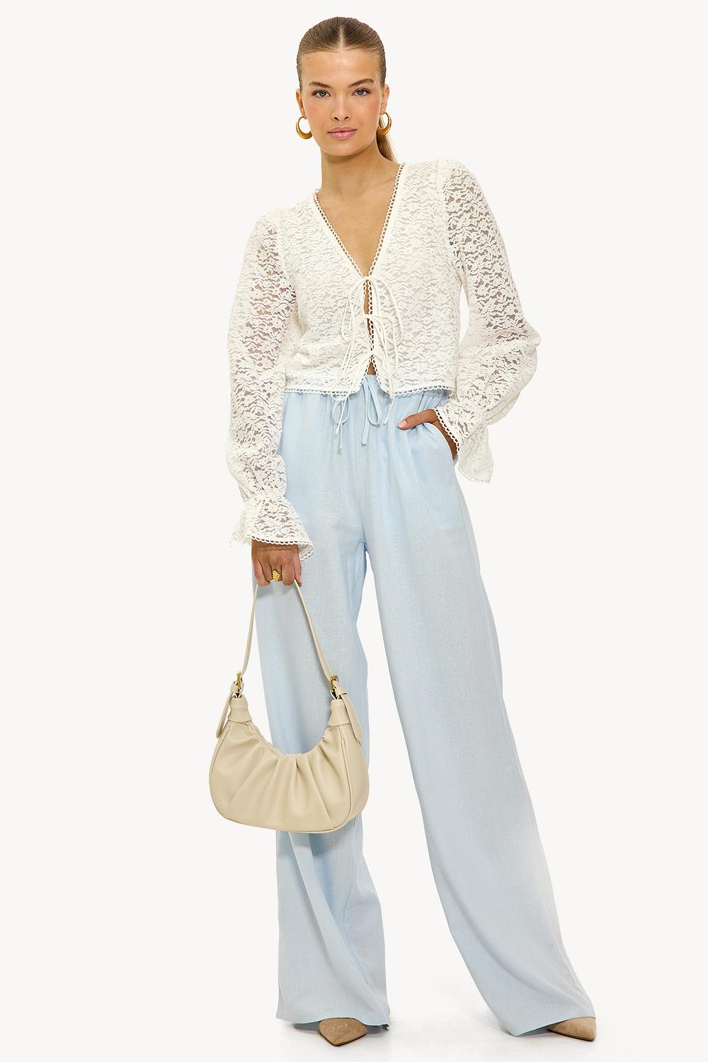 Blue trousers