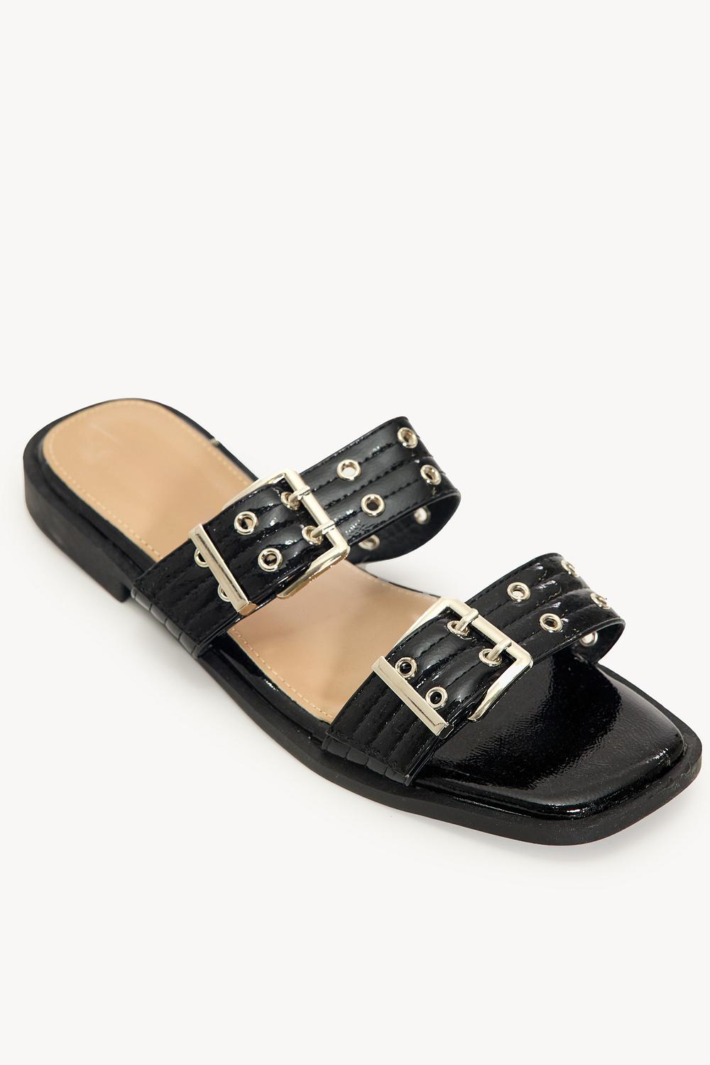 Pantoufles noires