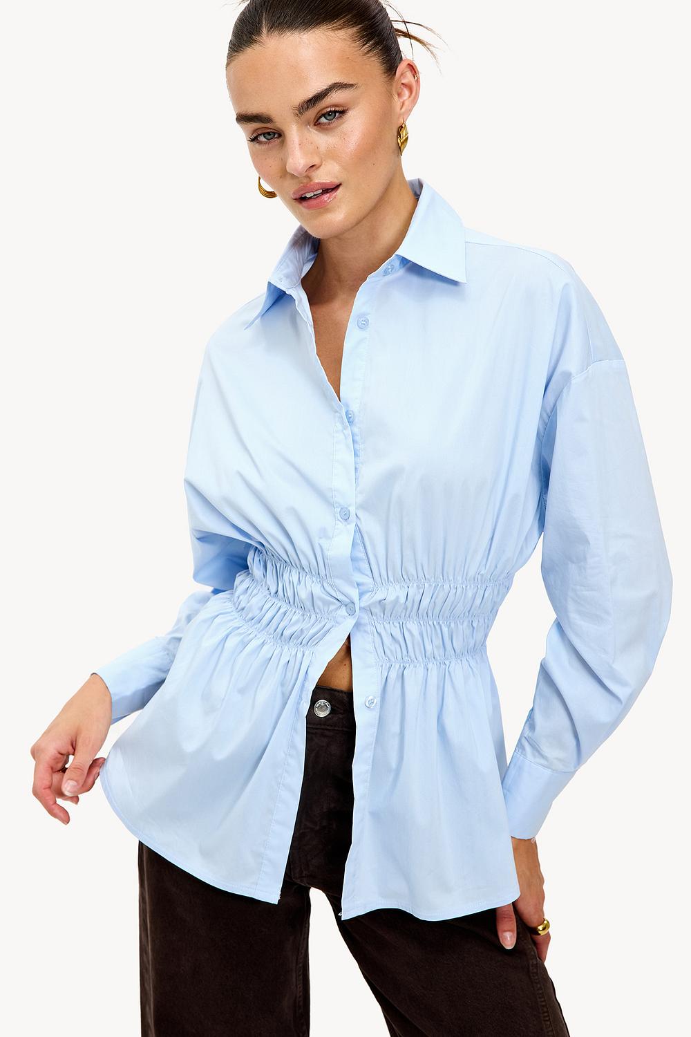 Blue blouse