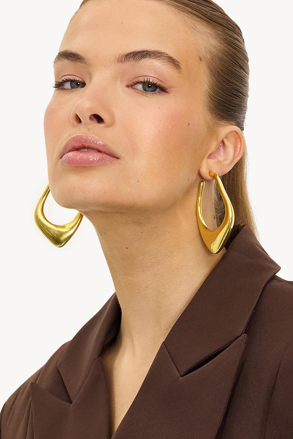 Boucles d'oreilles en or