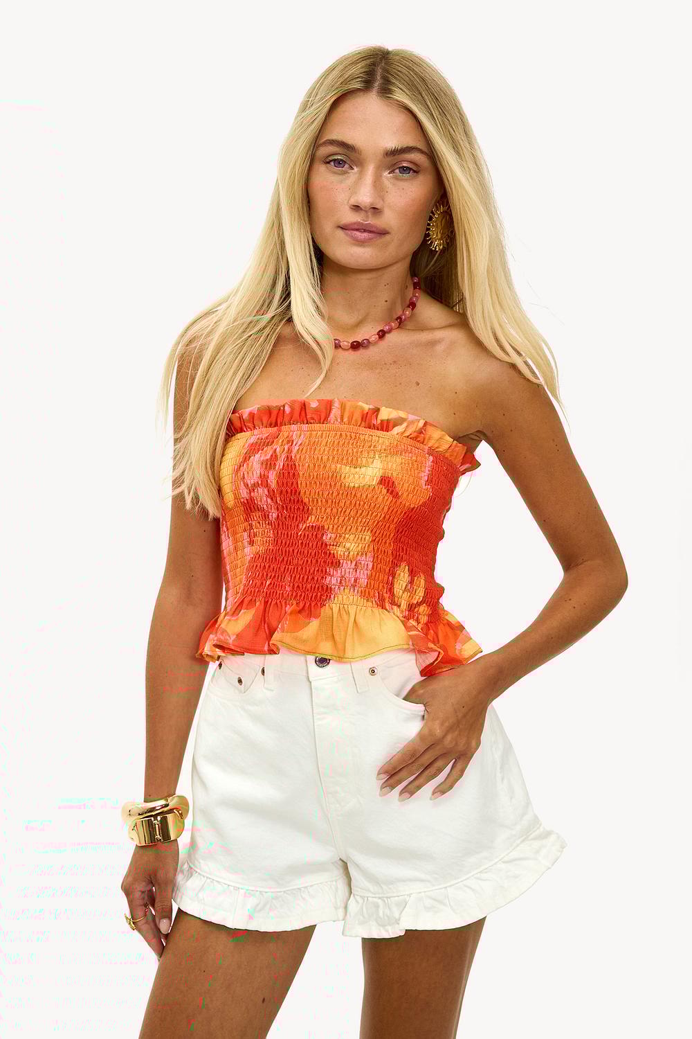 Orange top