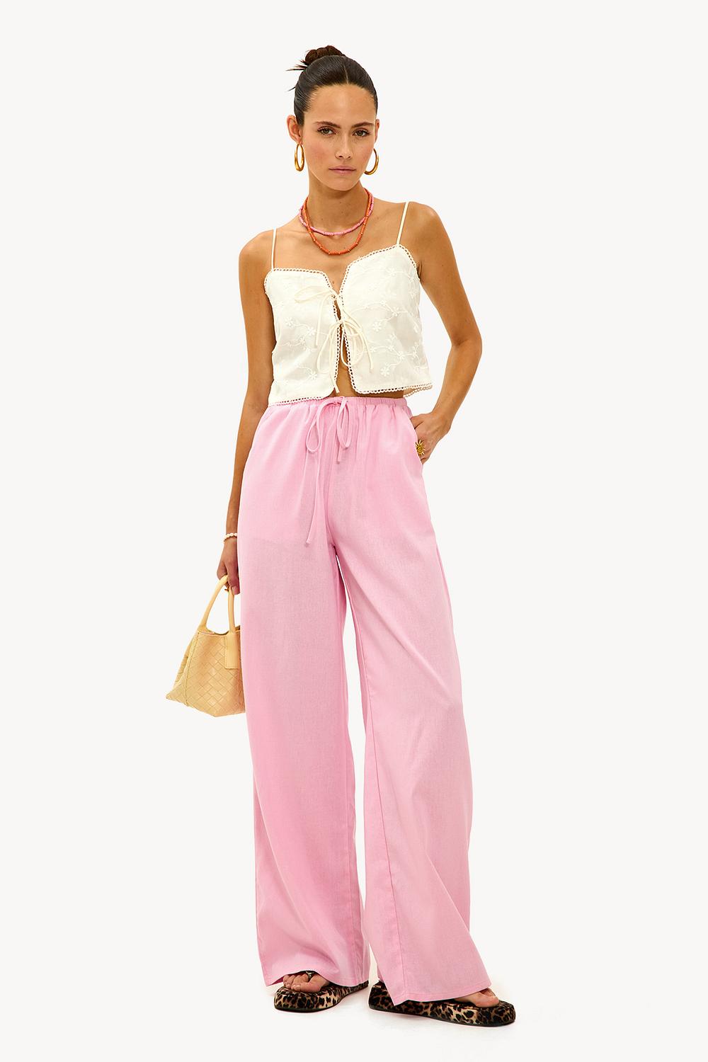Pantalon rose