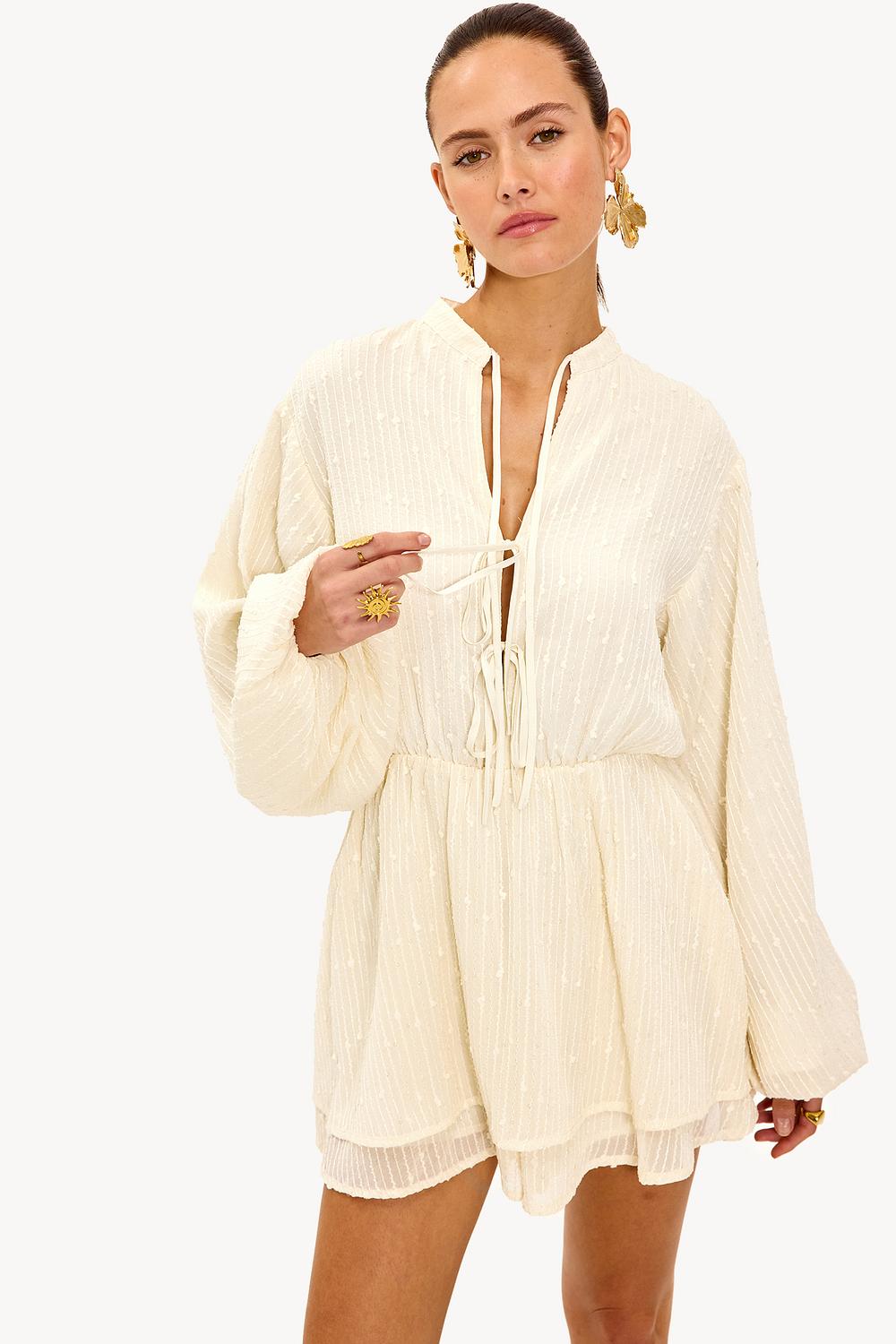 Offwhite playsuit