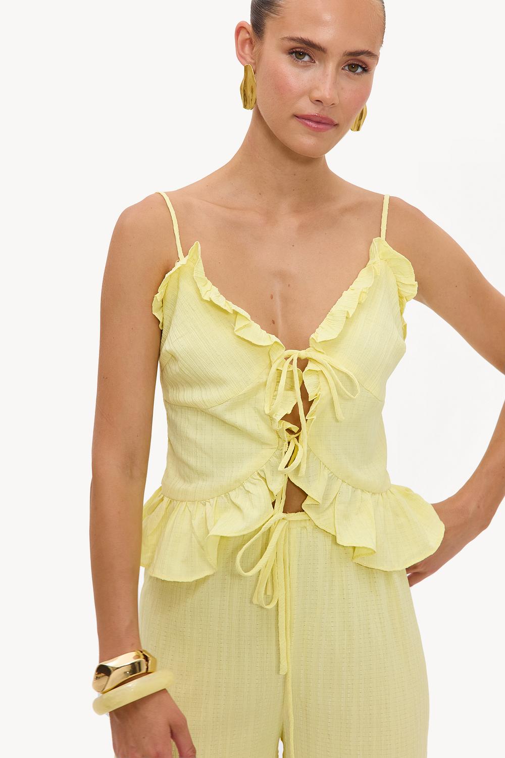 Gele top