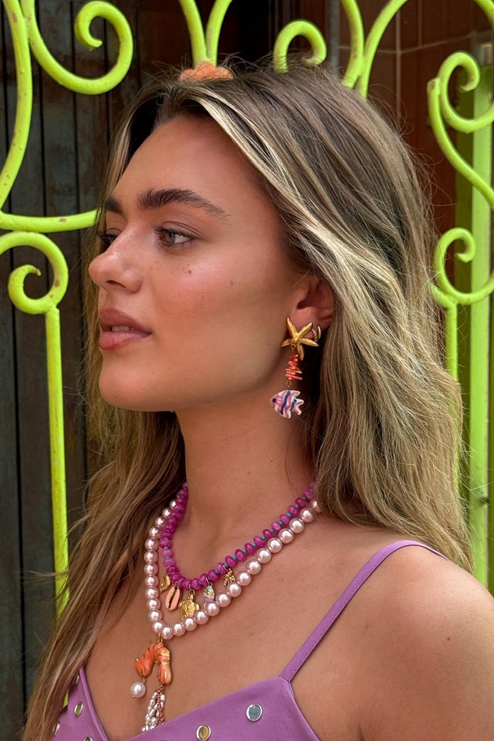 Pendientes de oro