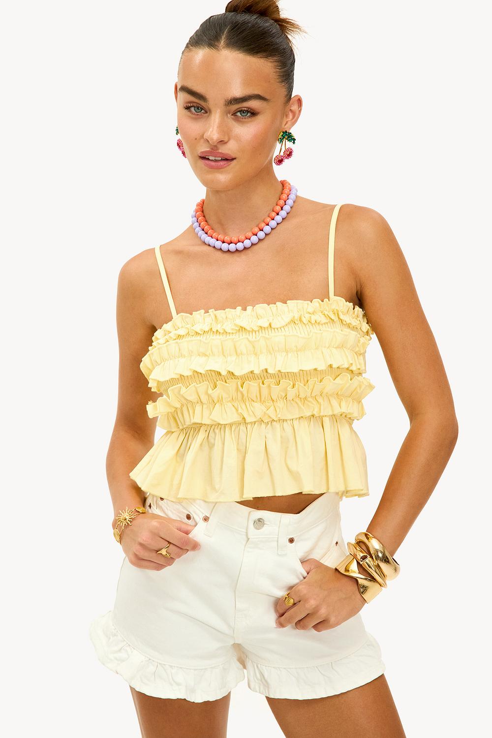 Light yellow top