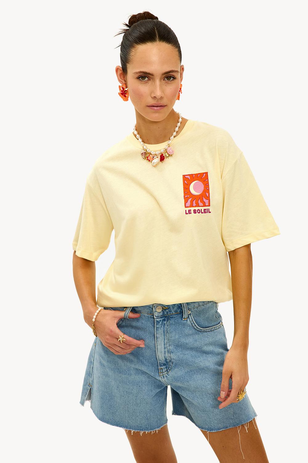 Geel it-shirt