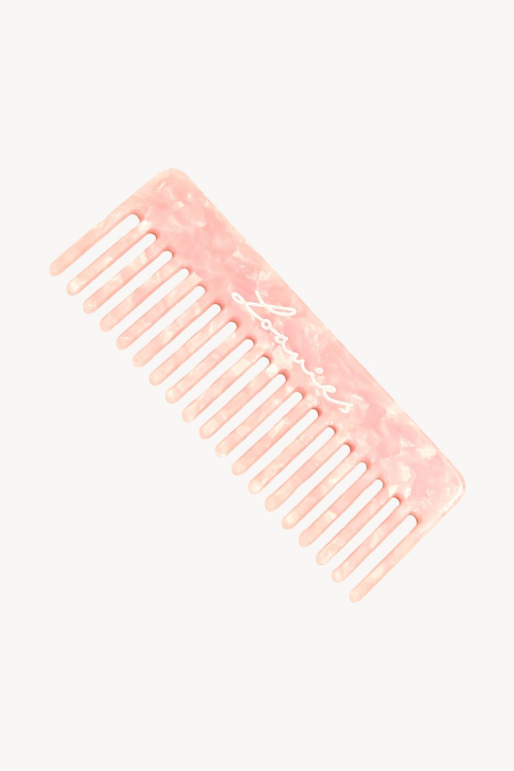 Peigne à cheveux rose