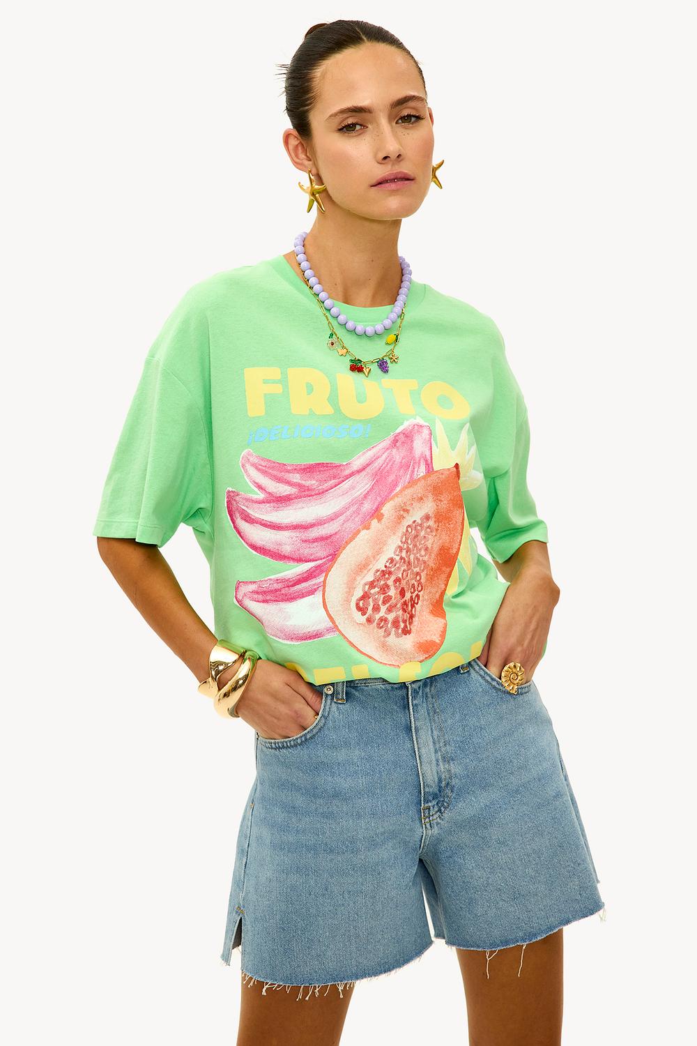 Groen it-shirt