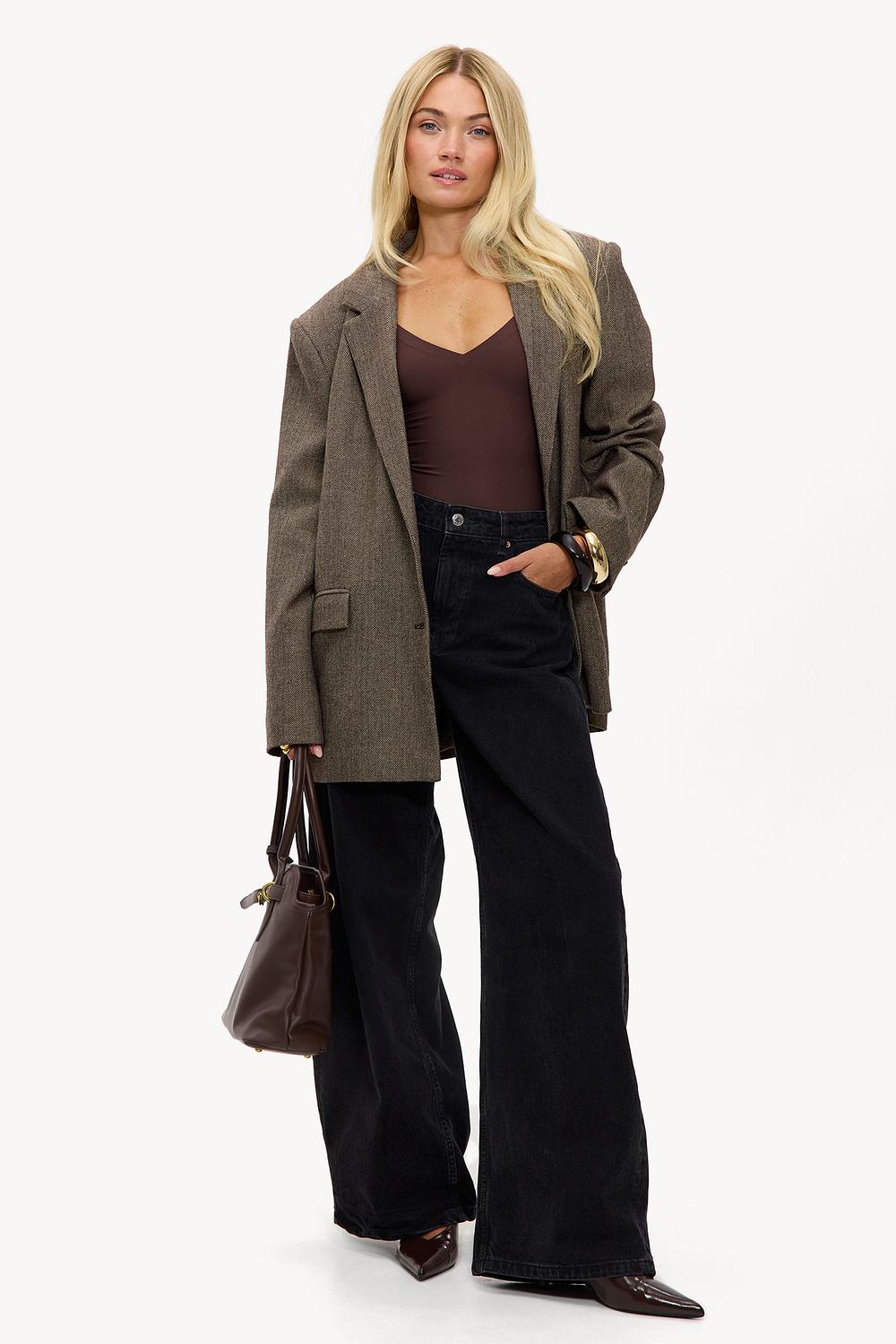 Zwarte balloon jeans