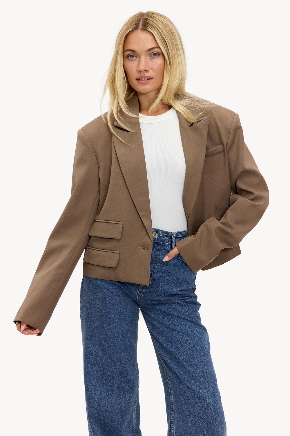 Light brown blazer