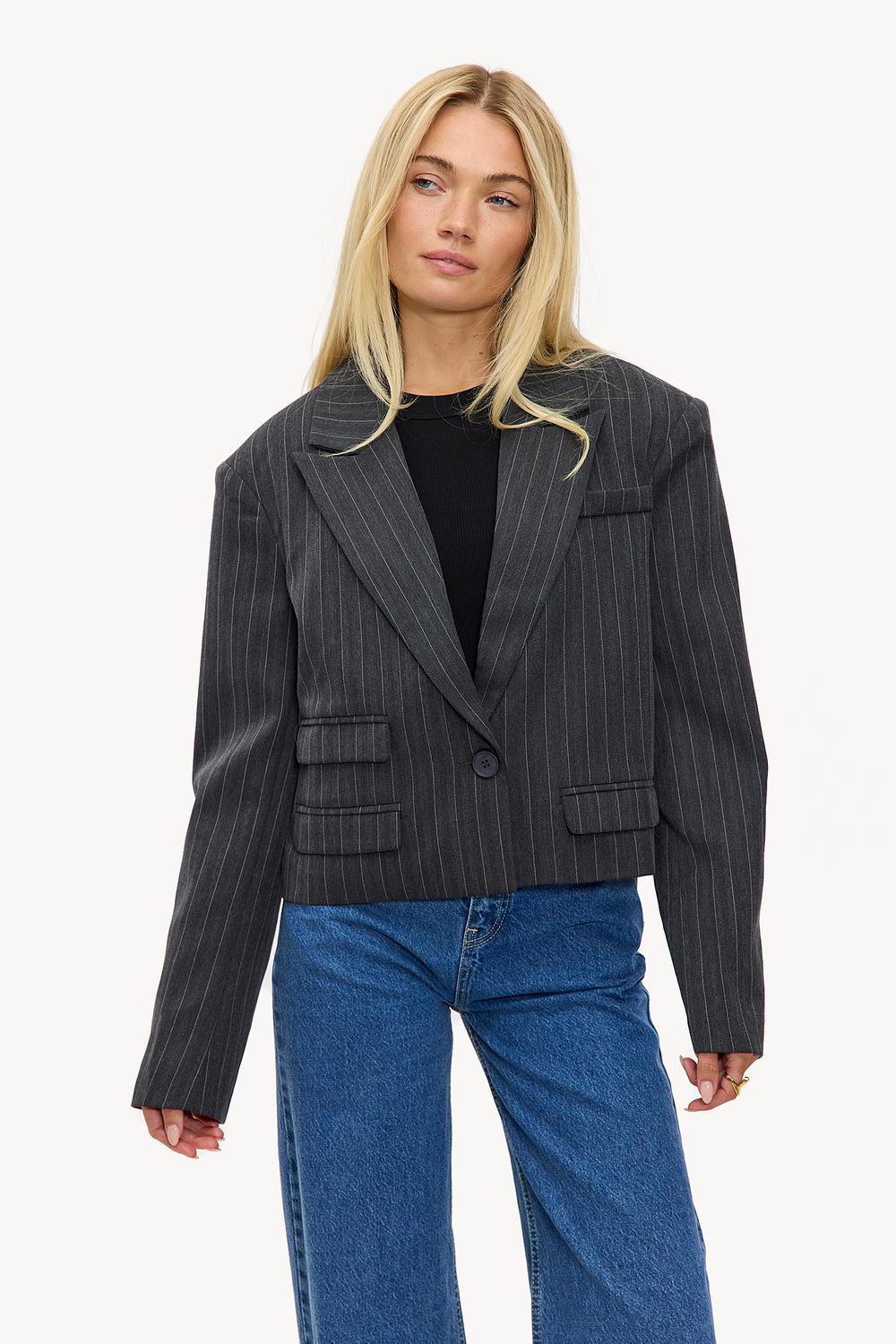 Grey blazer