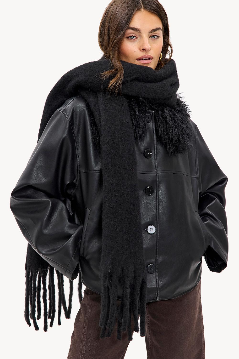 Black scarf