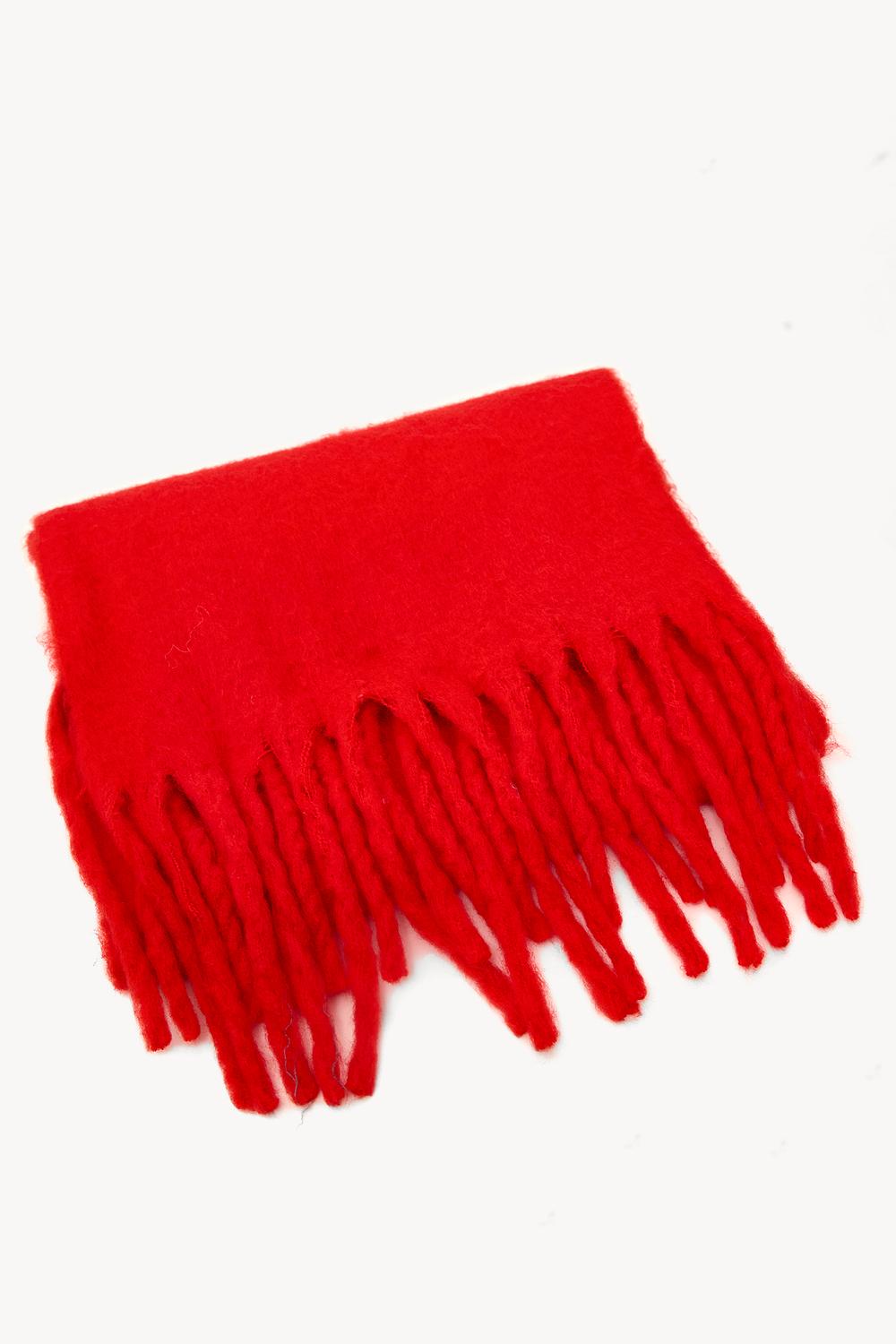 Red scarf