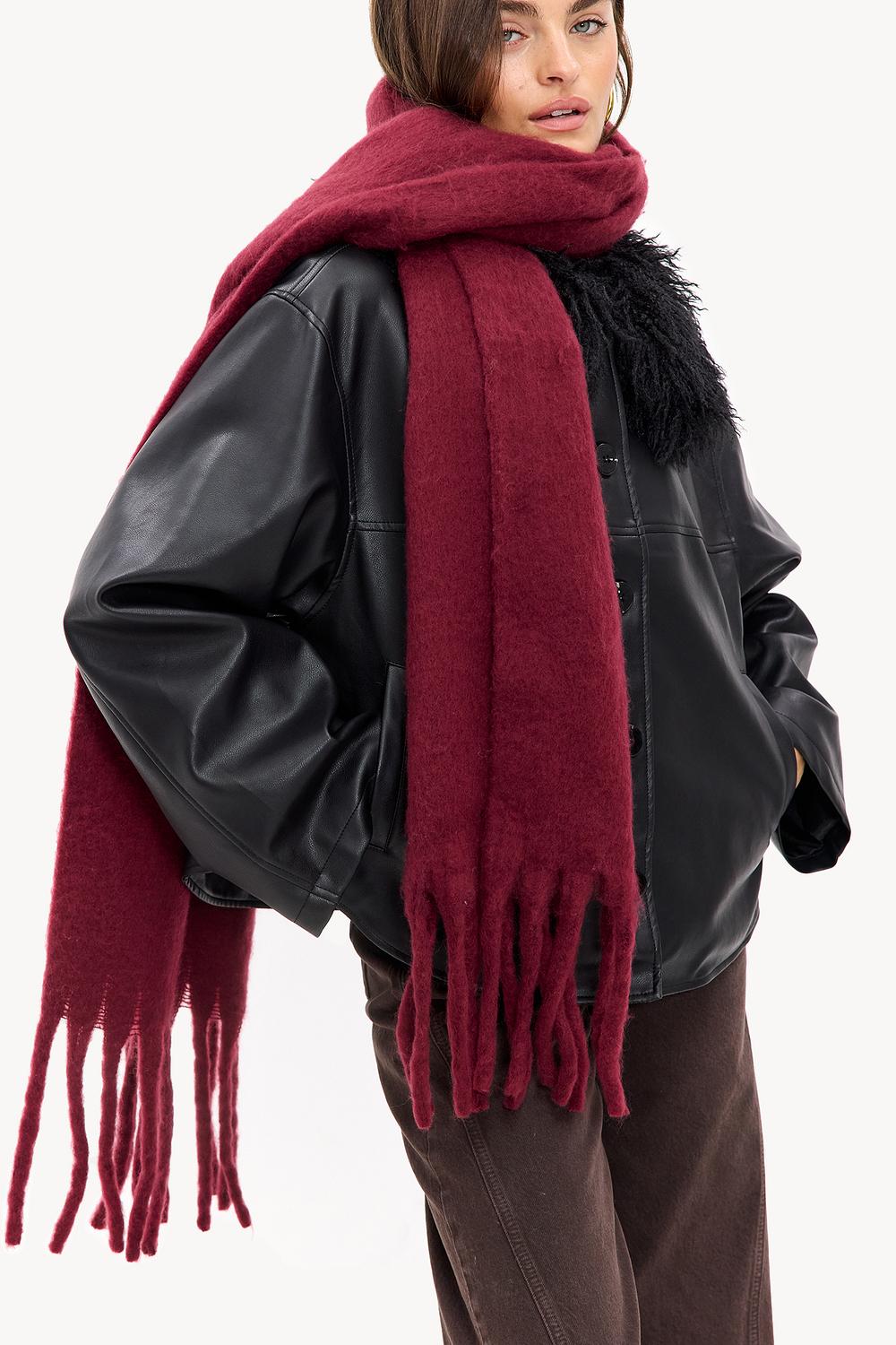 Bordeaux scarf