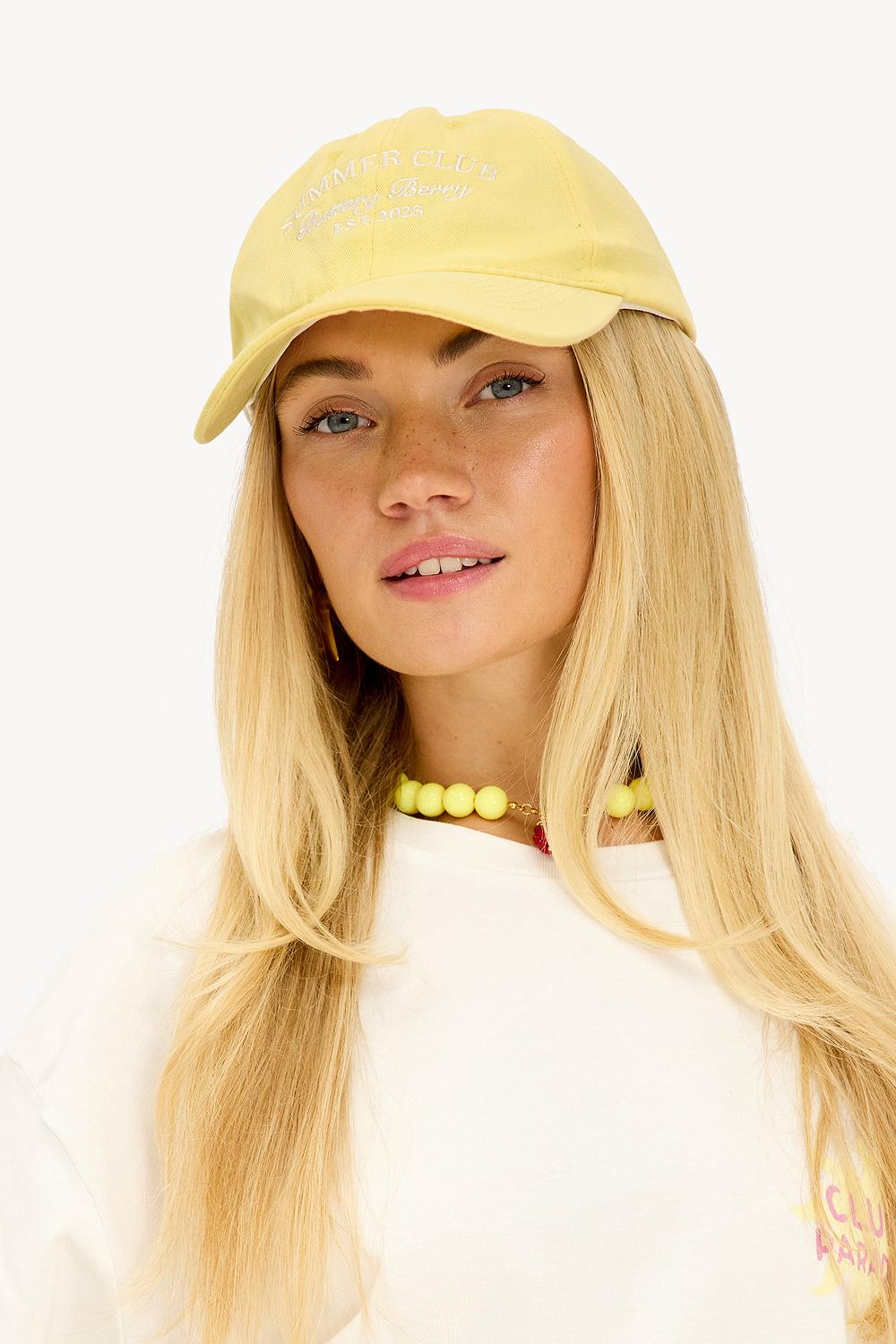 Yellow cap