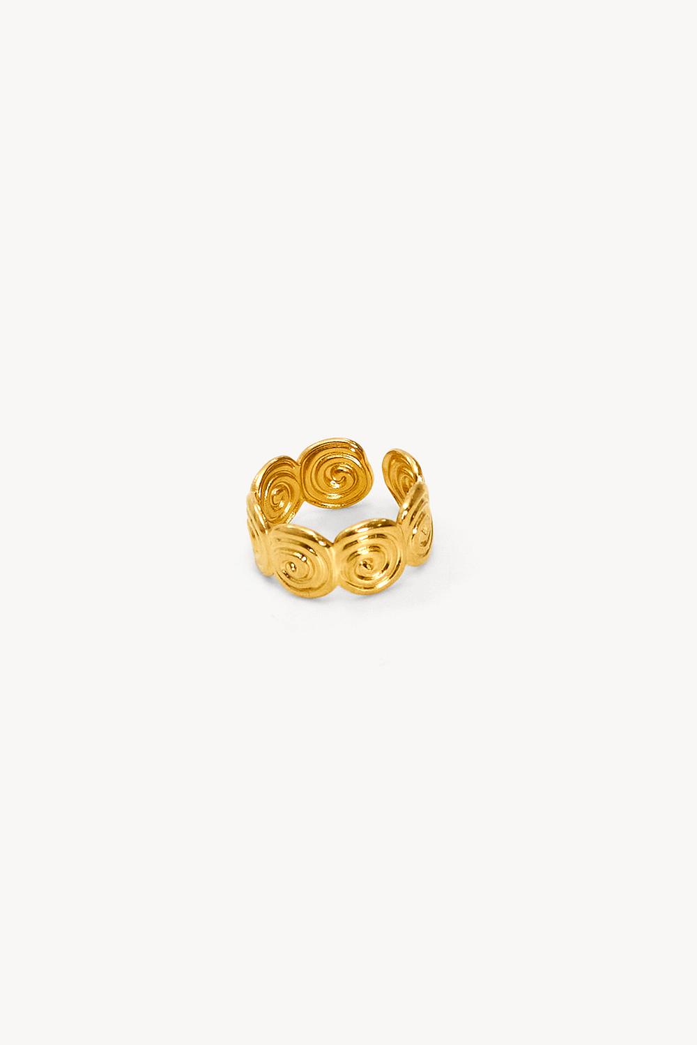 Bague dorée