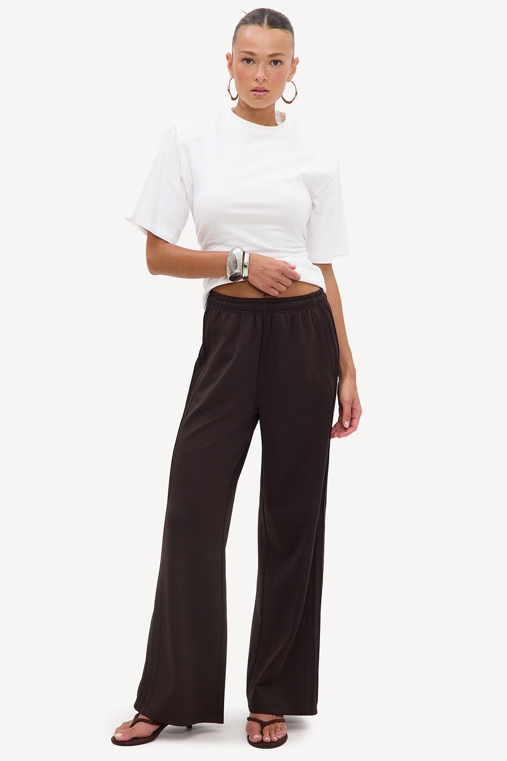 Pantalones de chándal marrones