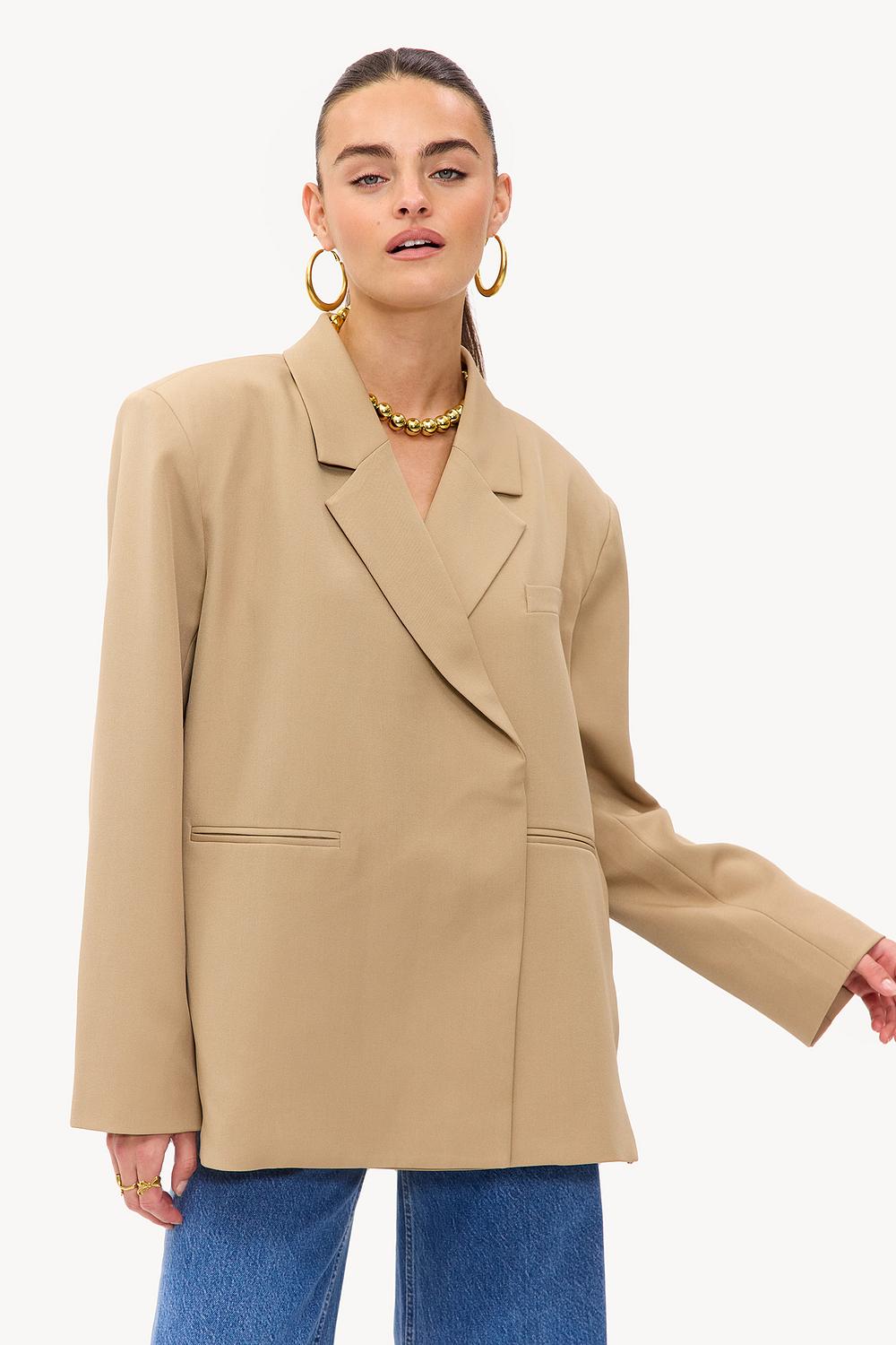 Brown blazer